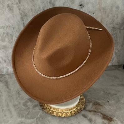 Crystal - Cowboy Hat with Rhinstone Band