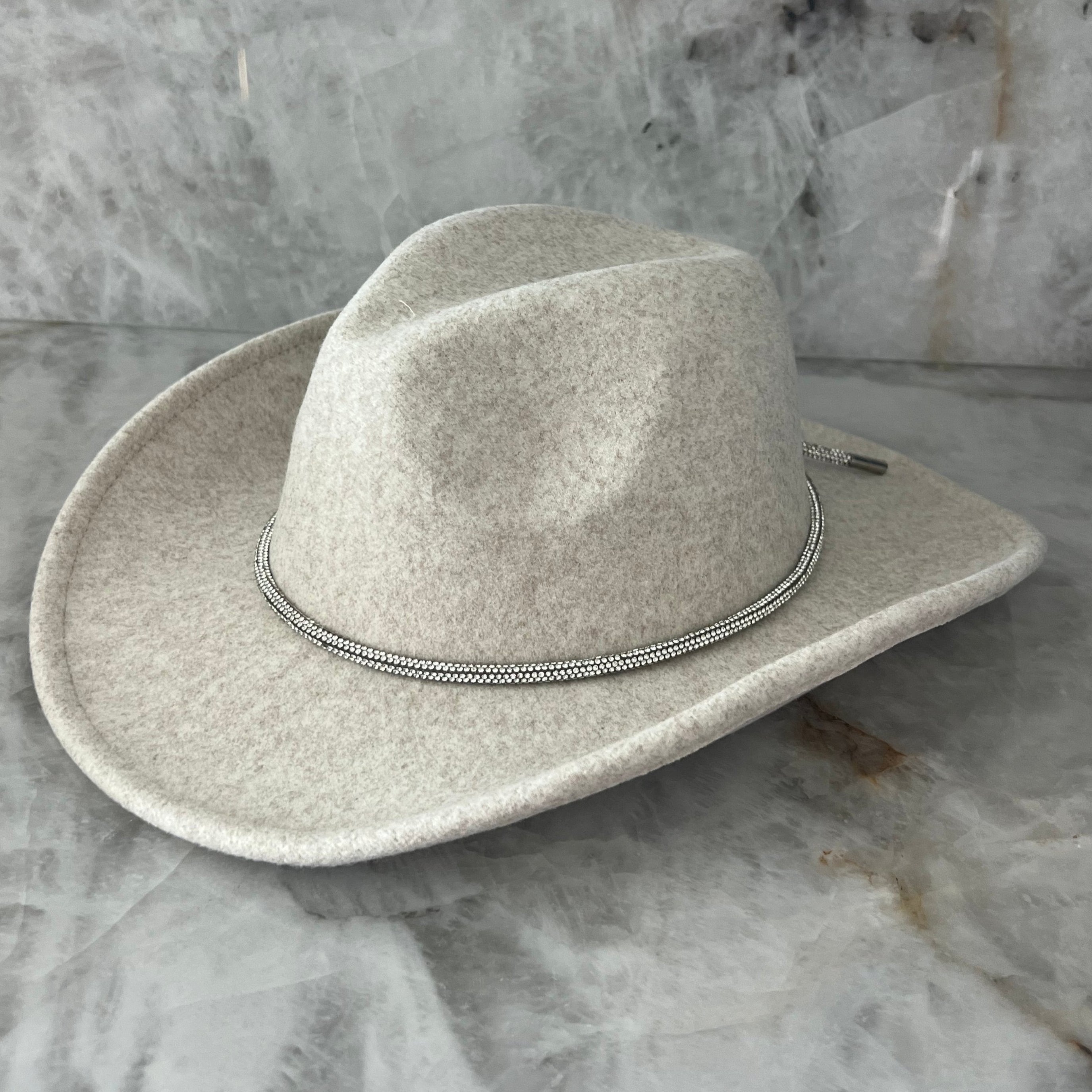 Crystal - Cowboy Hat with Rhinstone Band