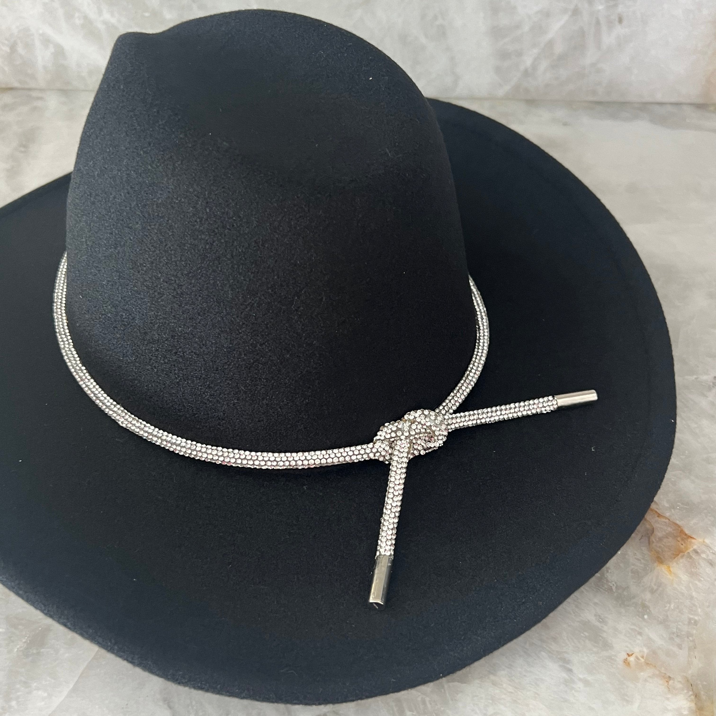 Crystal - Cowboy Hat with Rhinstone Band