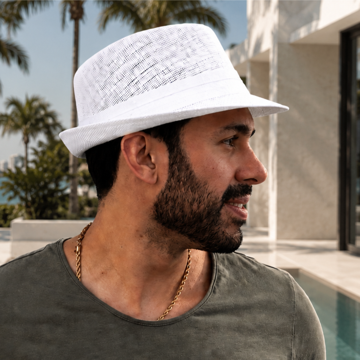 Short Brim Fedora