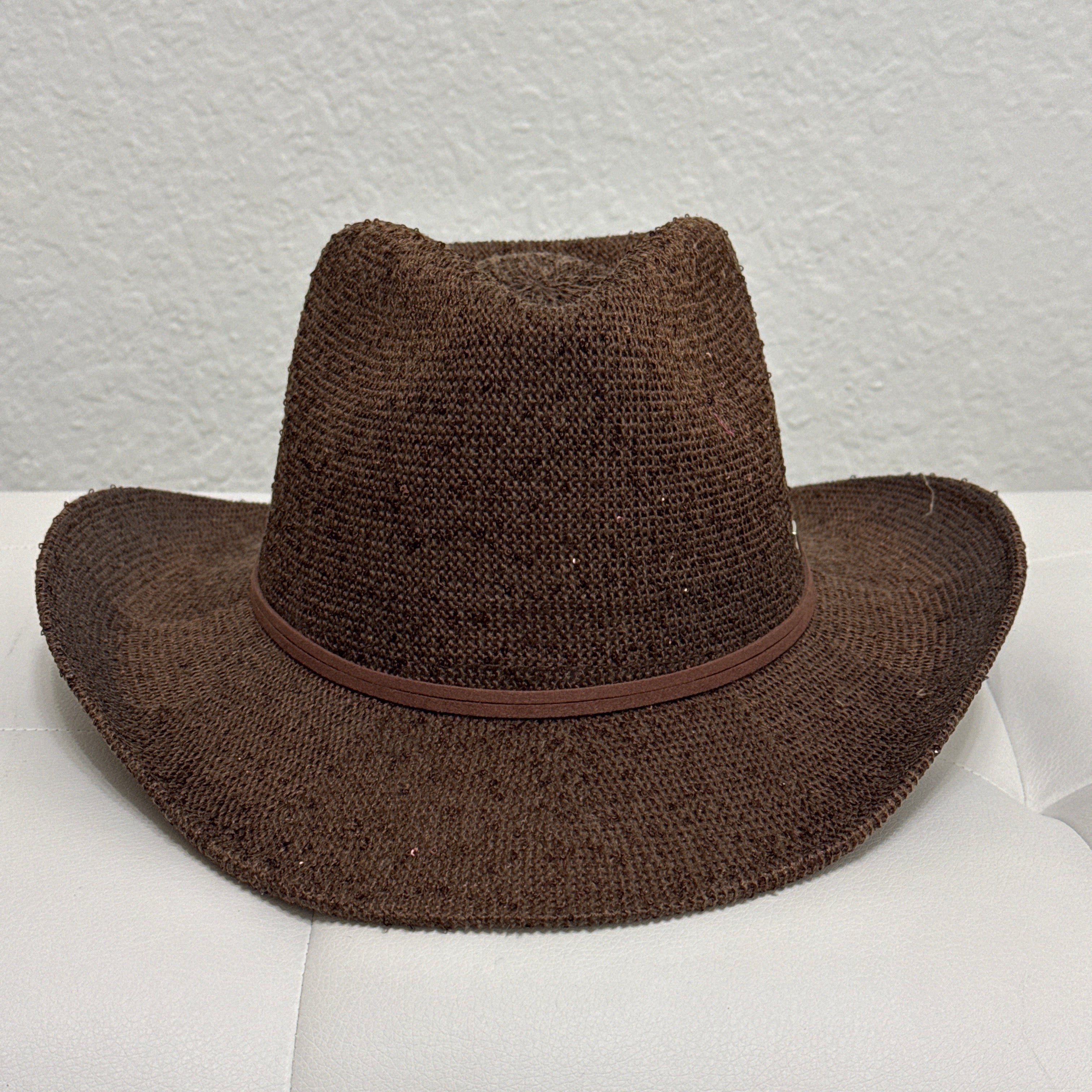 Stella Brown - Sequin Cowboy Hat