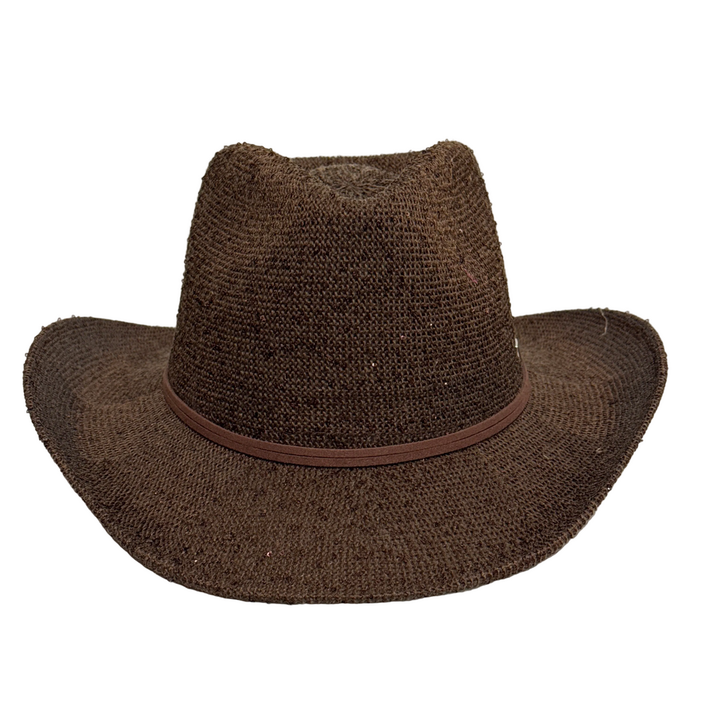 Stella Brown - Sequin Cowboy Hat