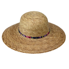 Dalia - Handmade Wide Brim Palm Hat