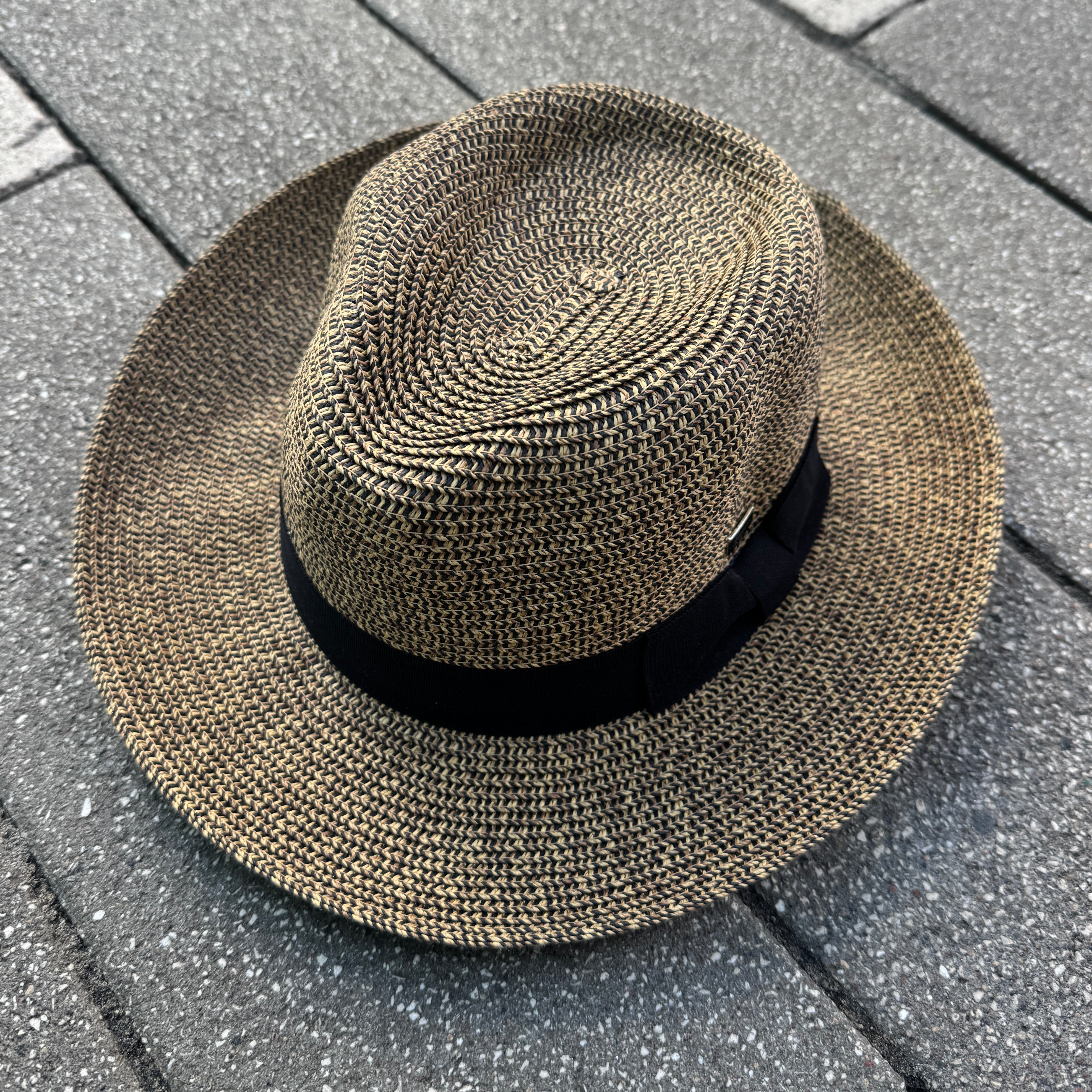 Pelican - Straw Fedora with Medium Brim