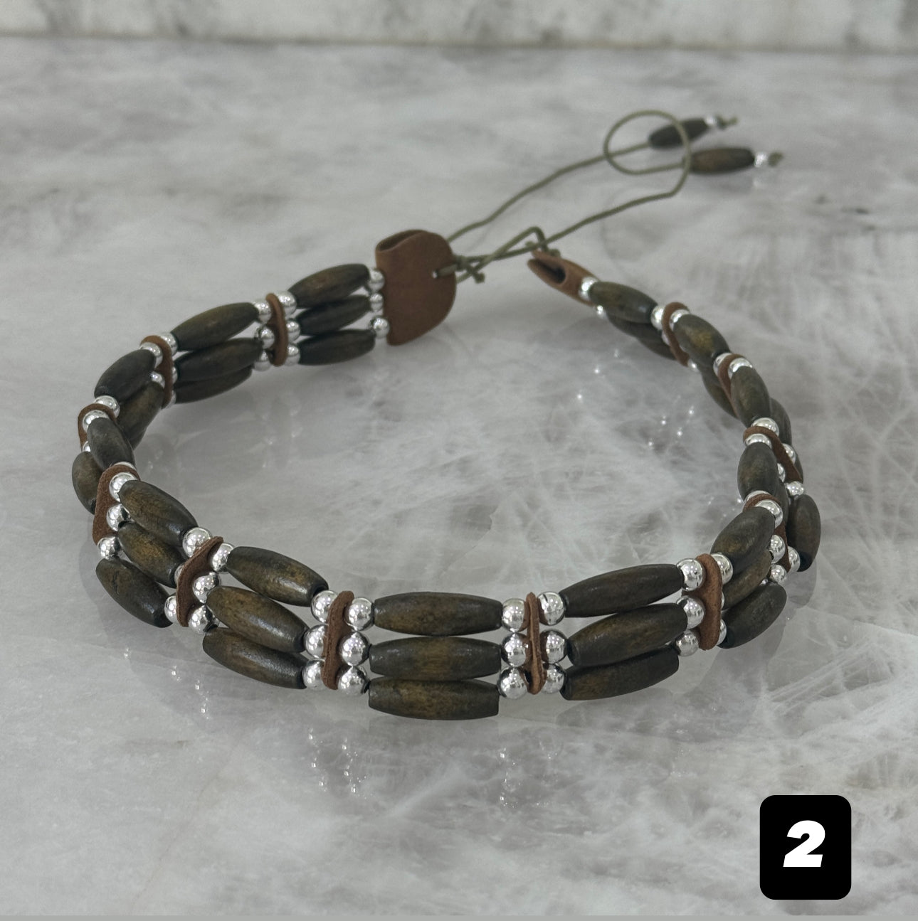 Nomad - Beaded & Braided Adjustable Hat Band