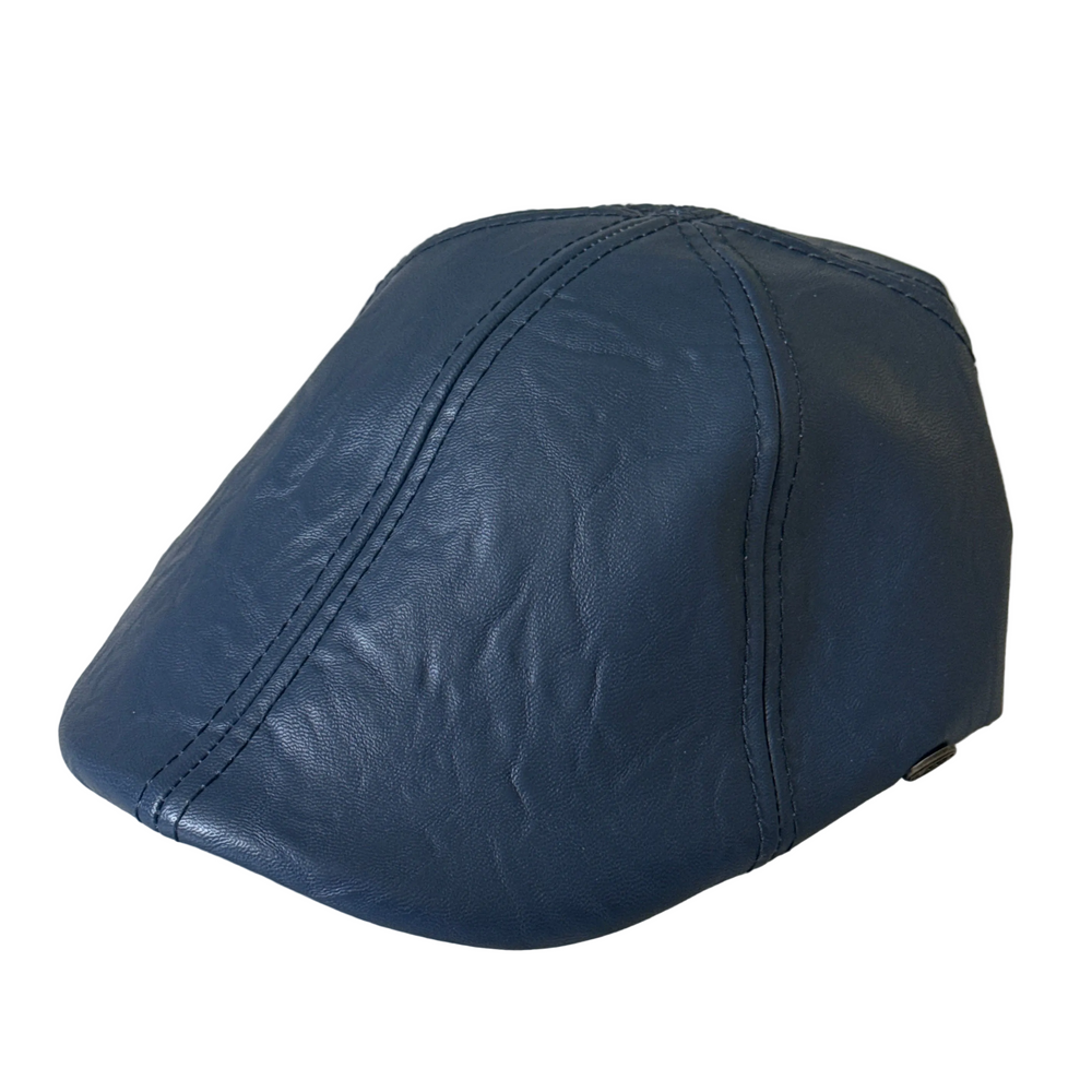 Arthur - Faux Leather Ivy Cap