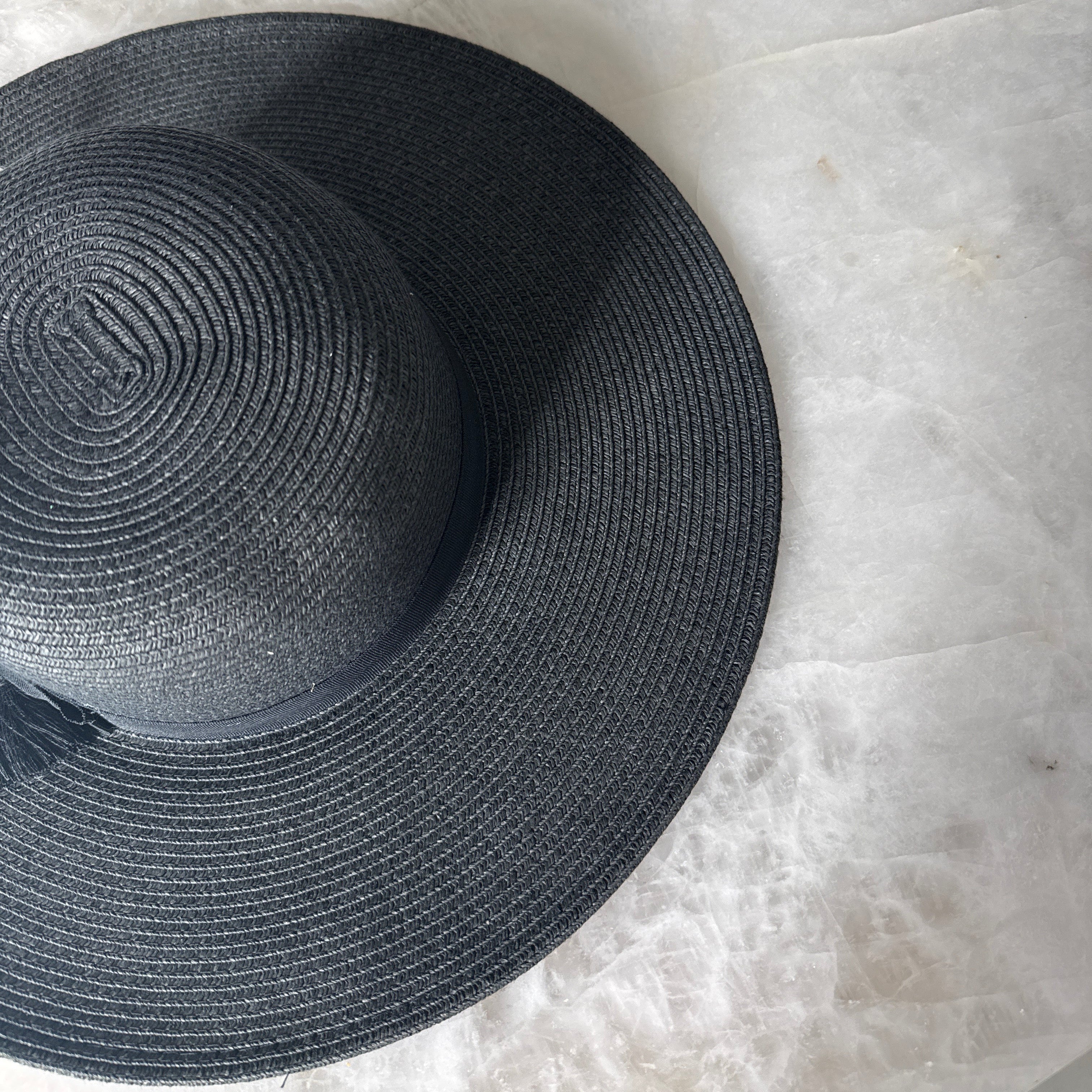 Blair - Black Wide Brim Hat