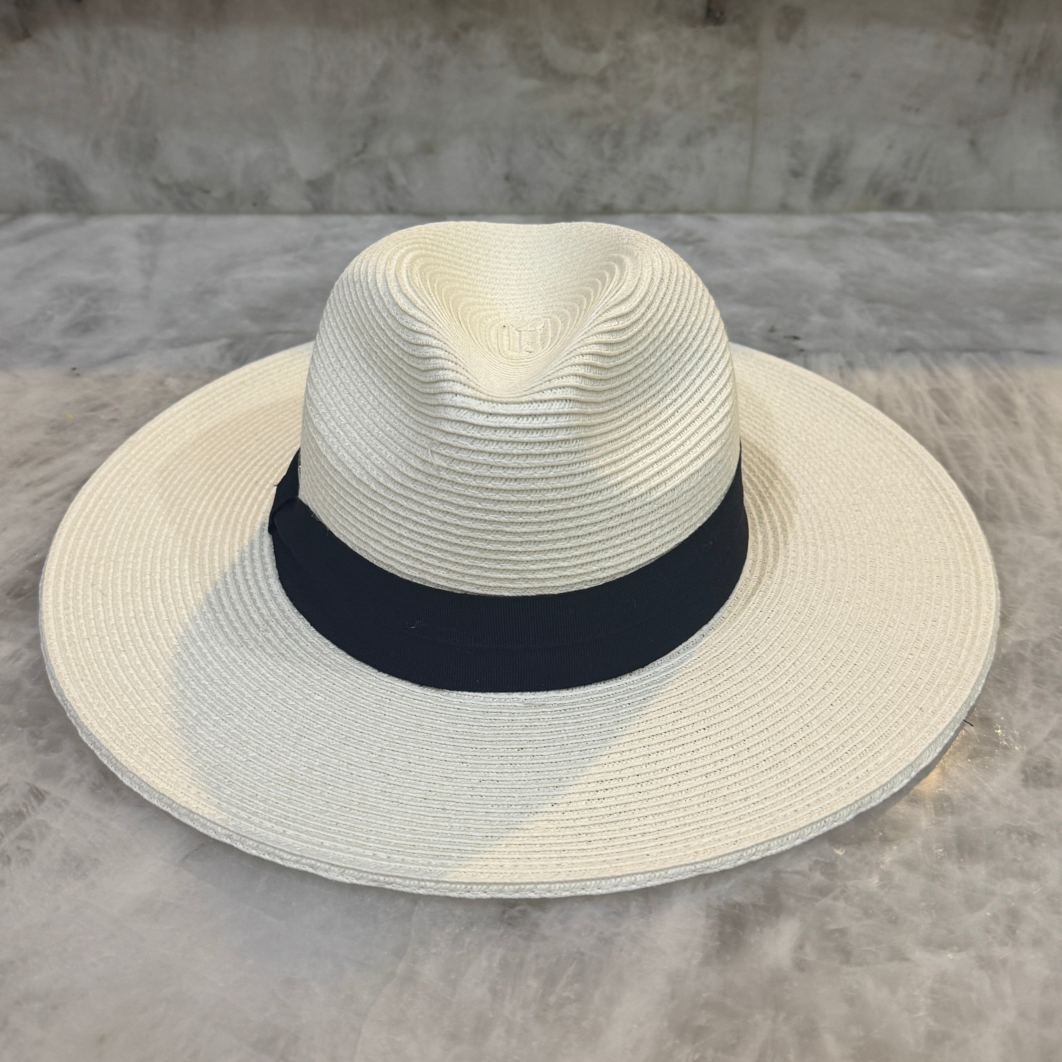 Merida -  Straw Panama-style Safari Hat