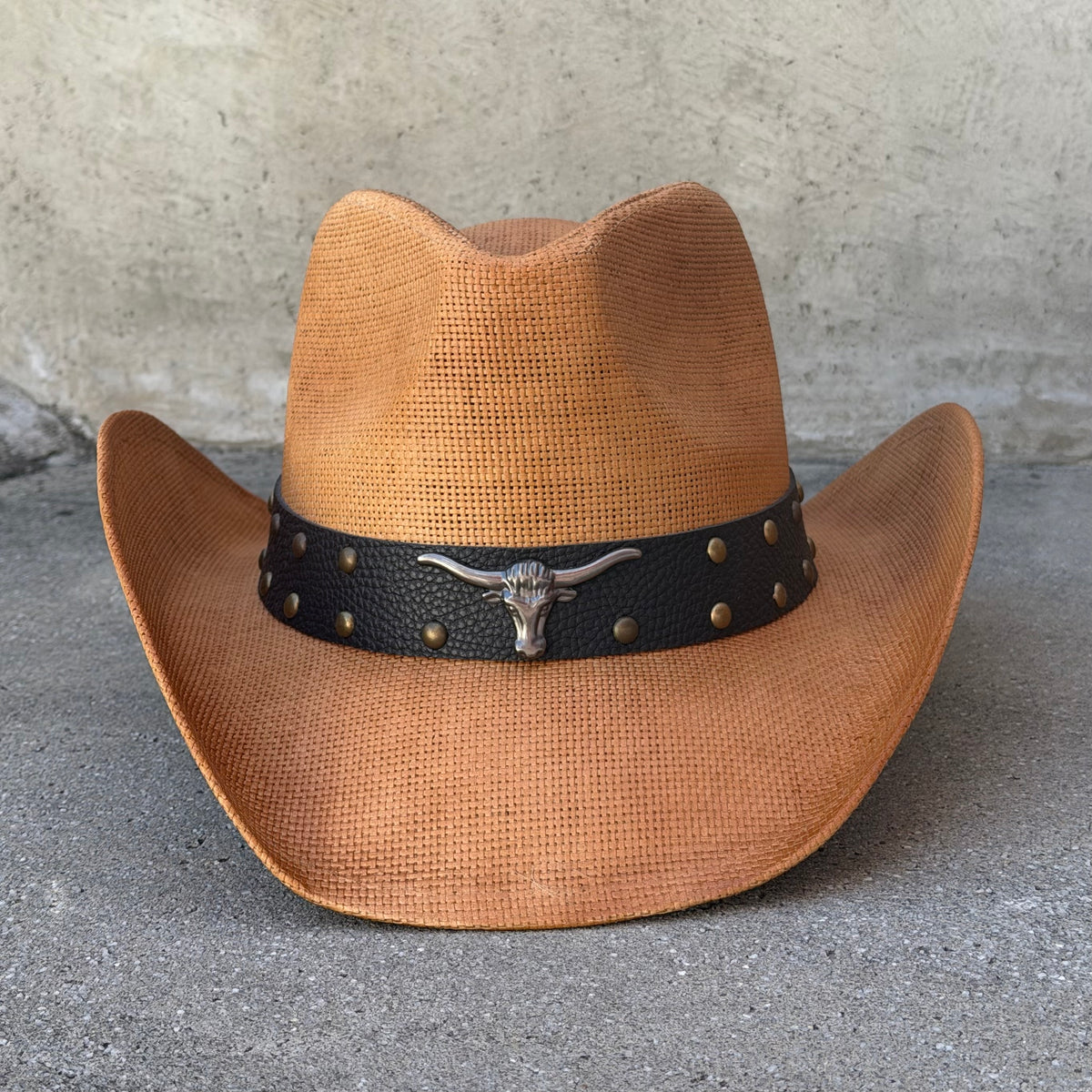 Toro Tan - Bull Trim Cowboy Hat — product image