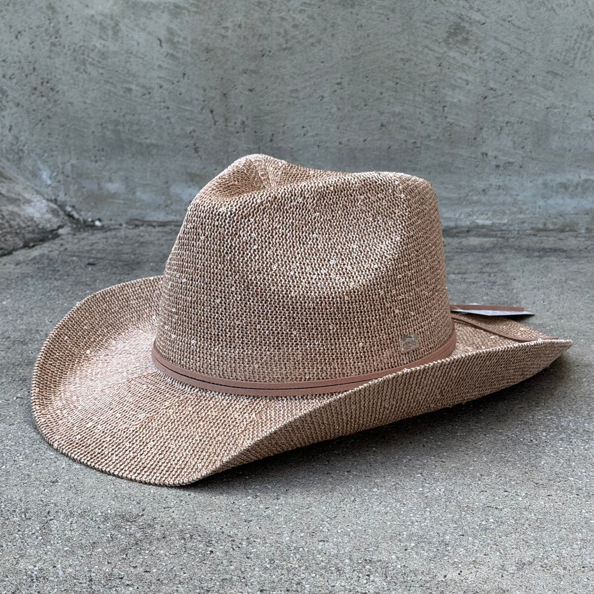 Stella Gold - Sequin Cowboy Hat — product image
