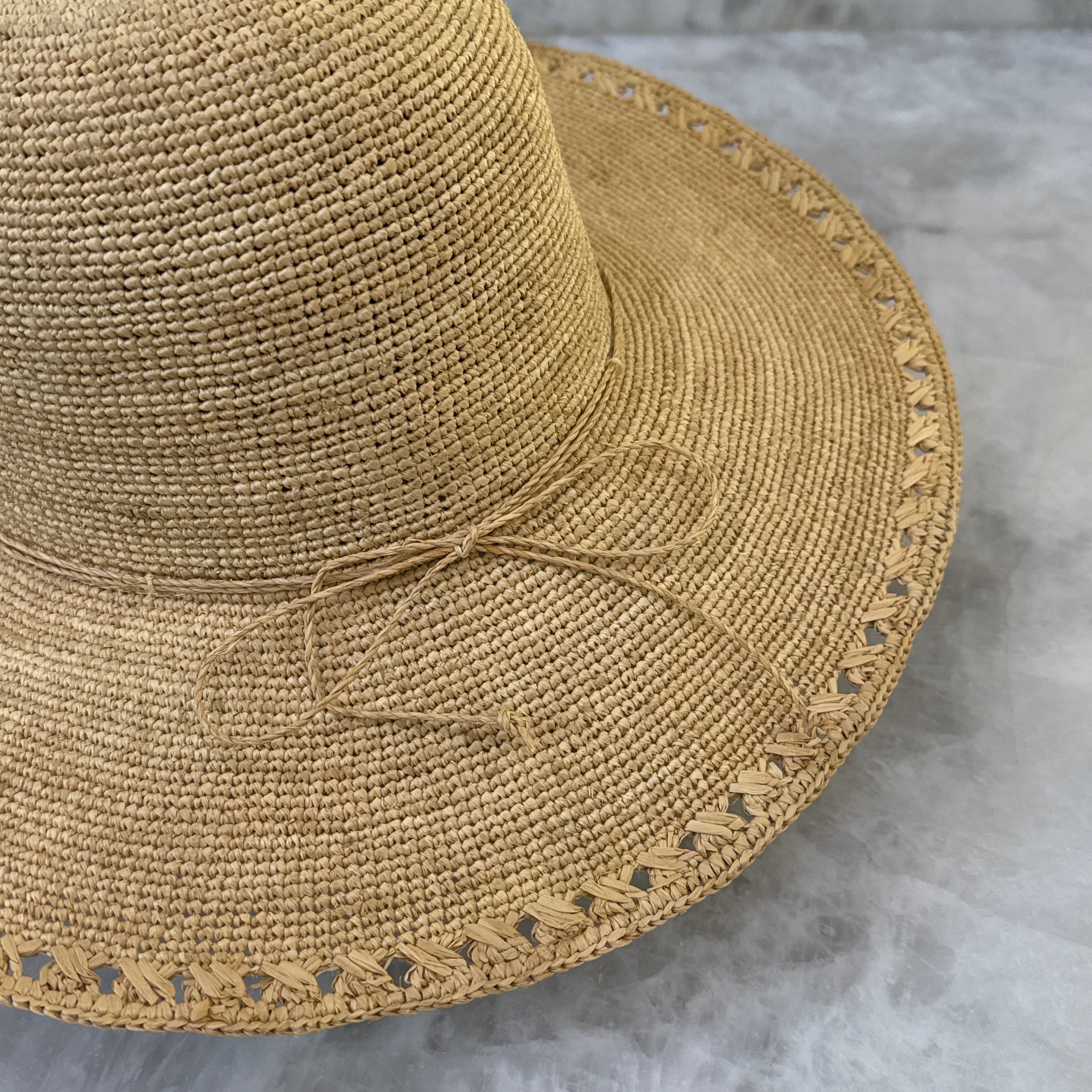 Kate - Premium Raffia Wide-Brimmed Hat