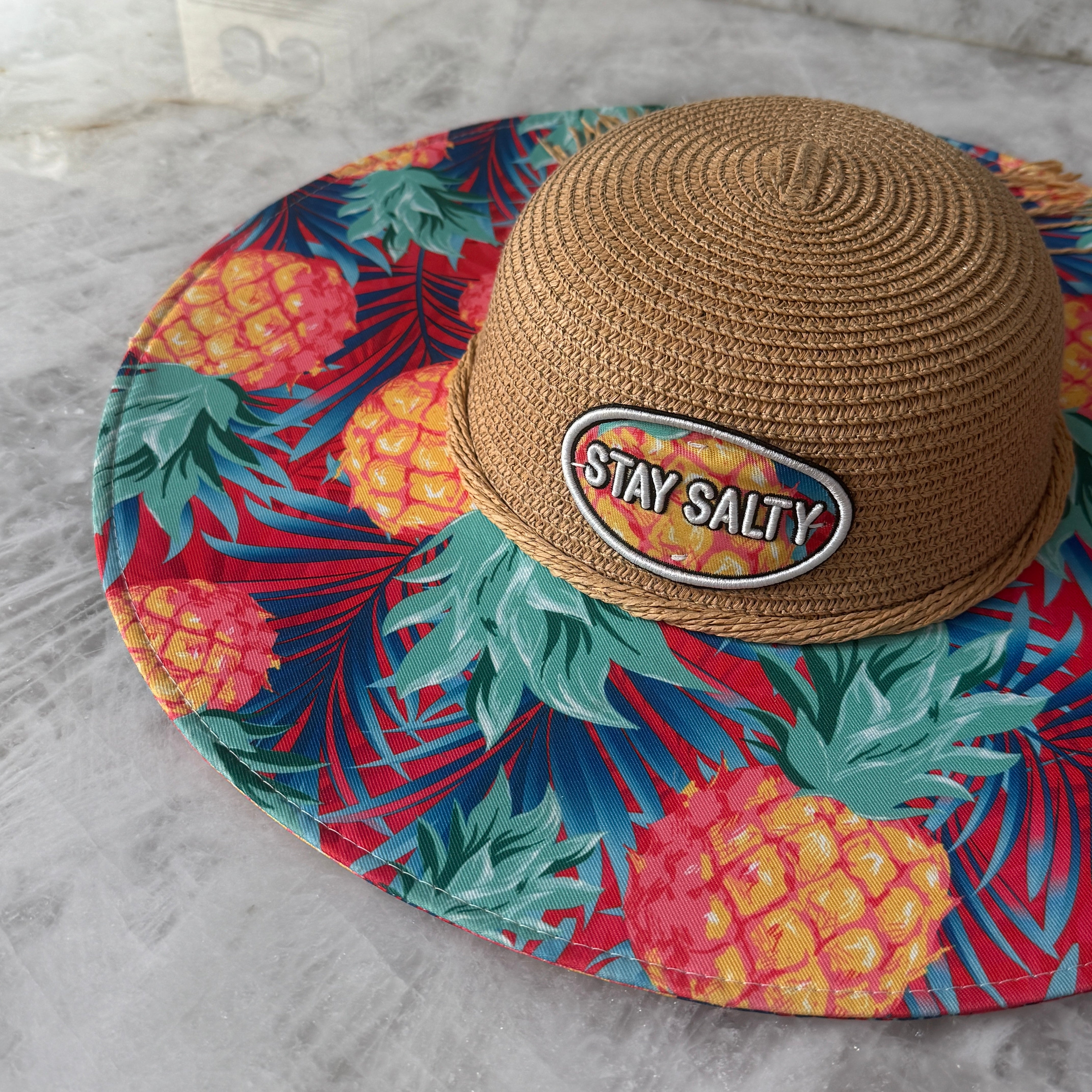 Anais - Tropical Print Pineapple