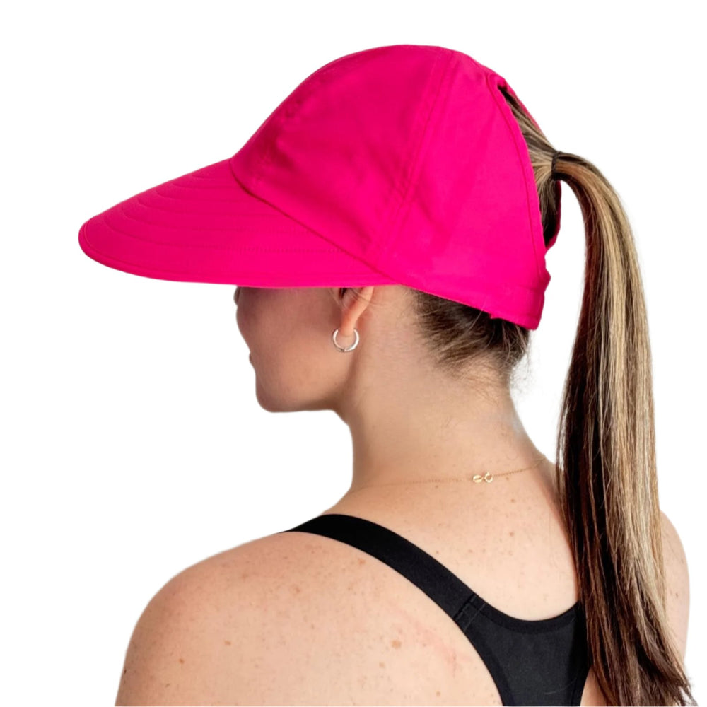 Pia - Ponytail Visor Hat