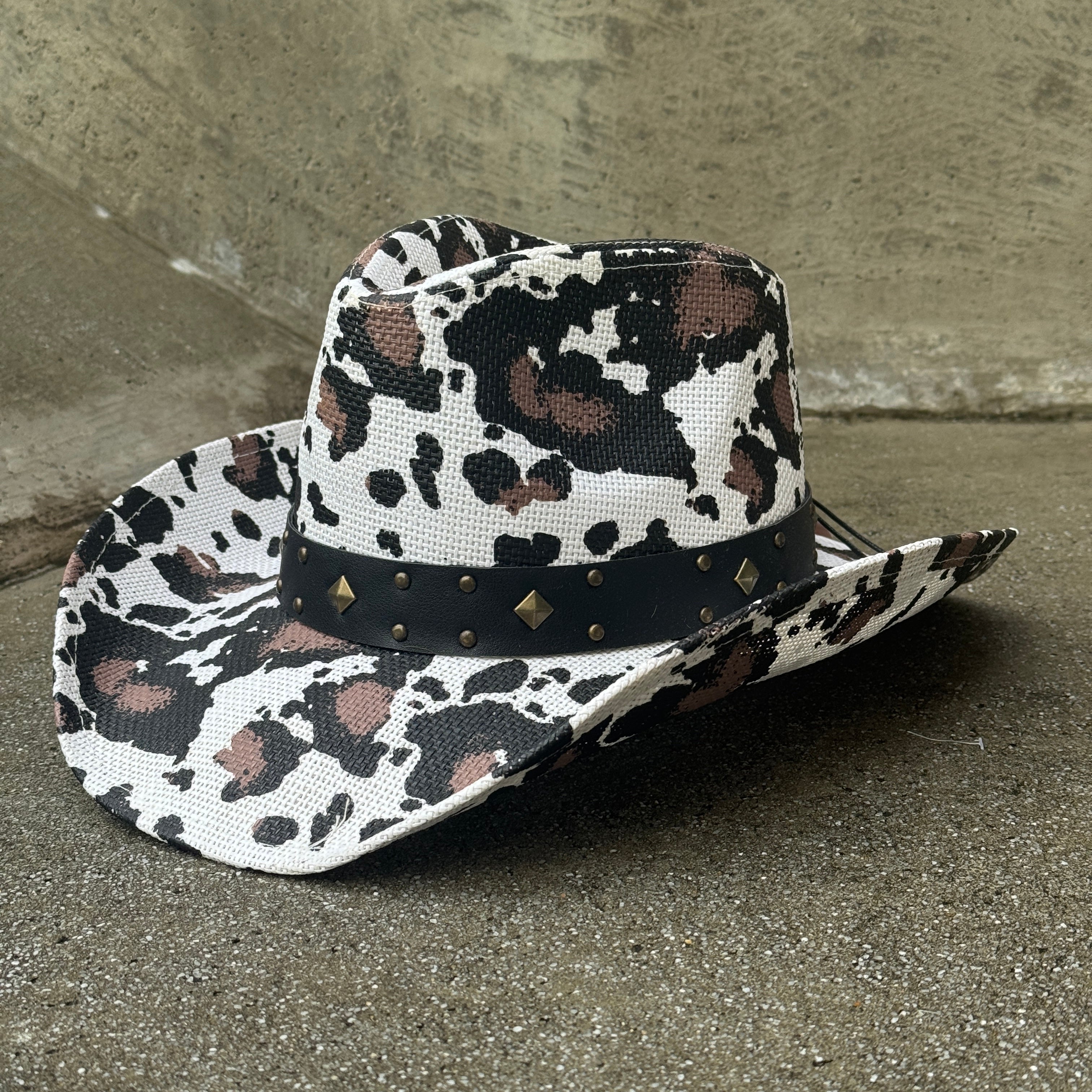 Buckaroo - Bold Cow Print Cowboy Hat