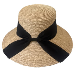 Isabella - Straw Sun Hat with Bow