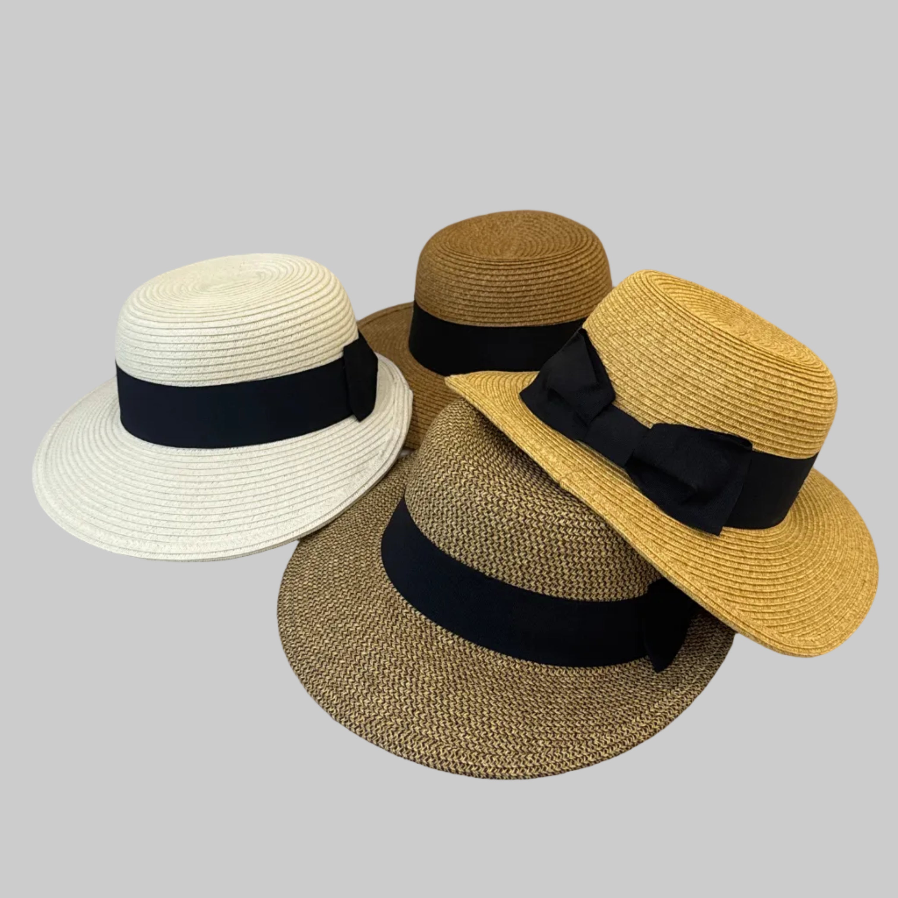 Sandy - Asym Brim with Bow