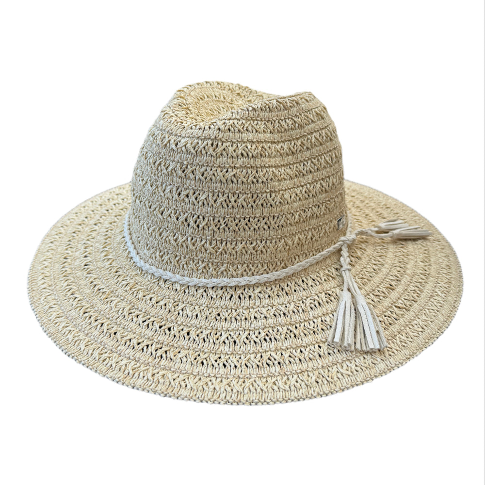 Sira - Vented Paper Braid Safari Hat