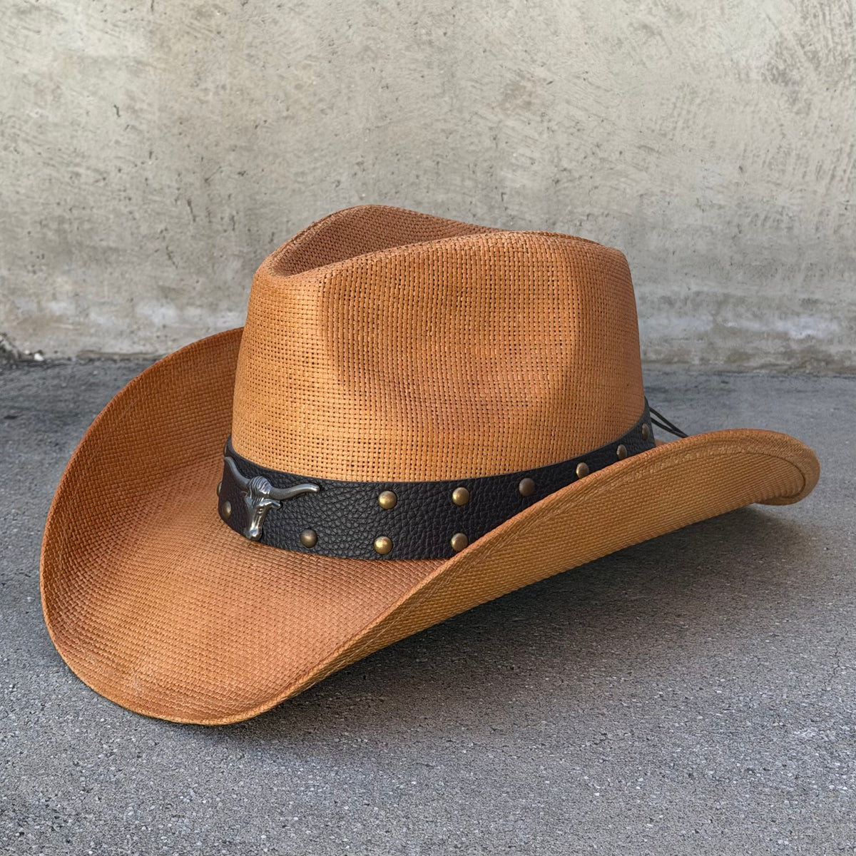 Toro Tan - Bull Trim Cowboy Hat — product image