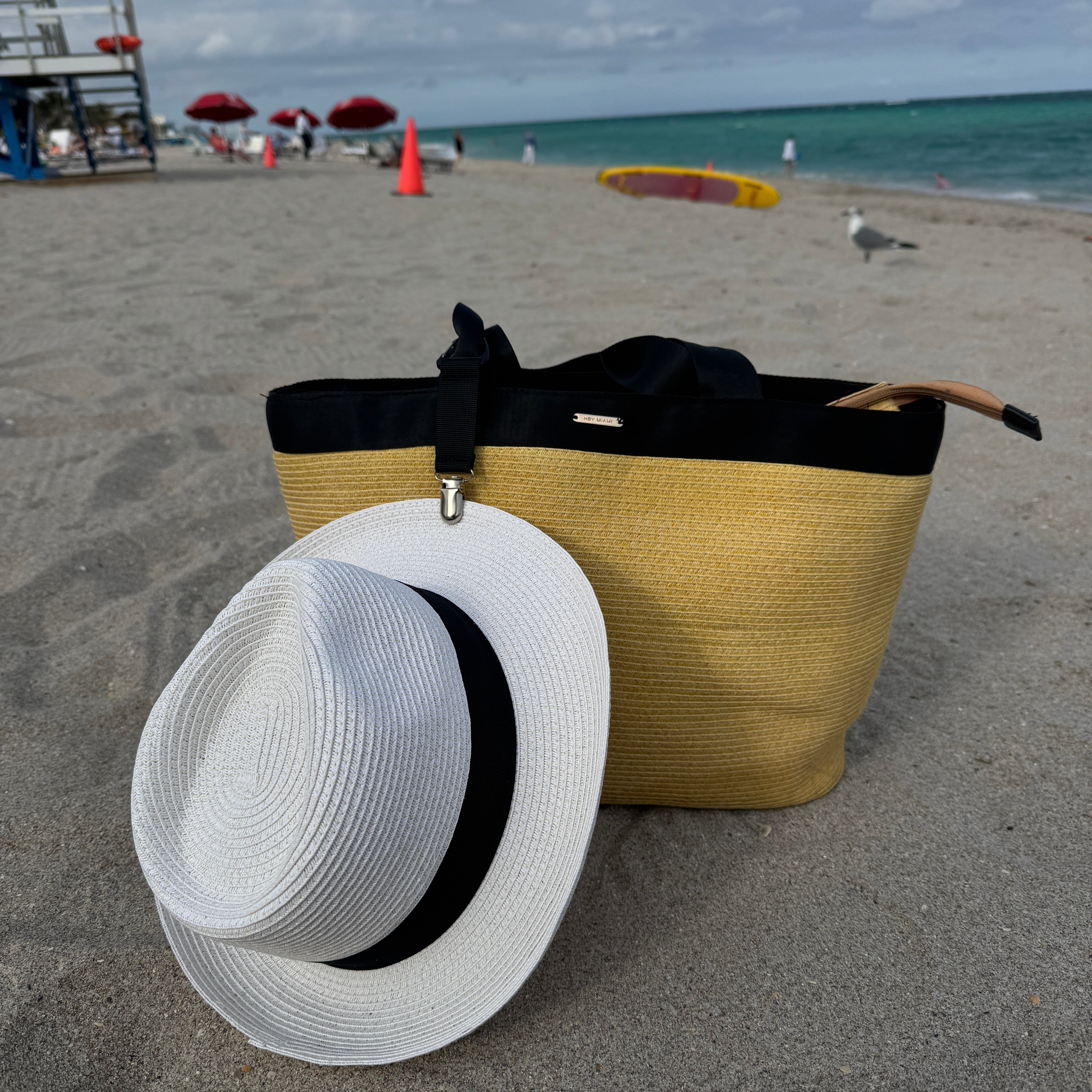Straw Fedora Medium Brim