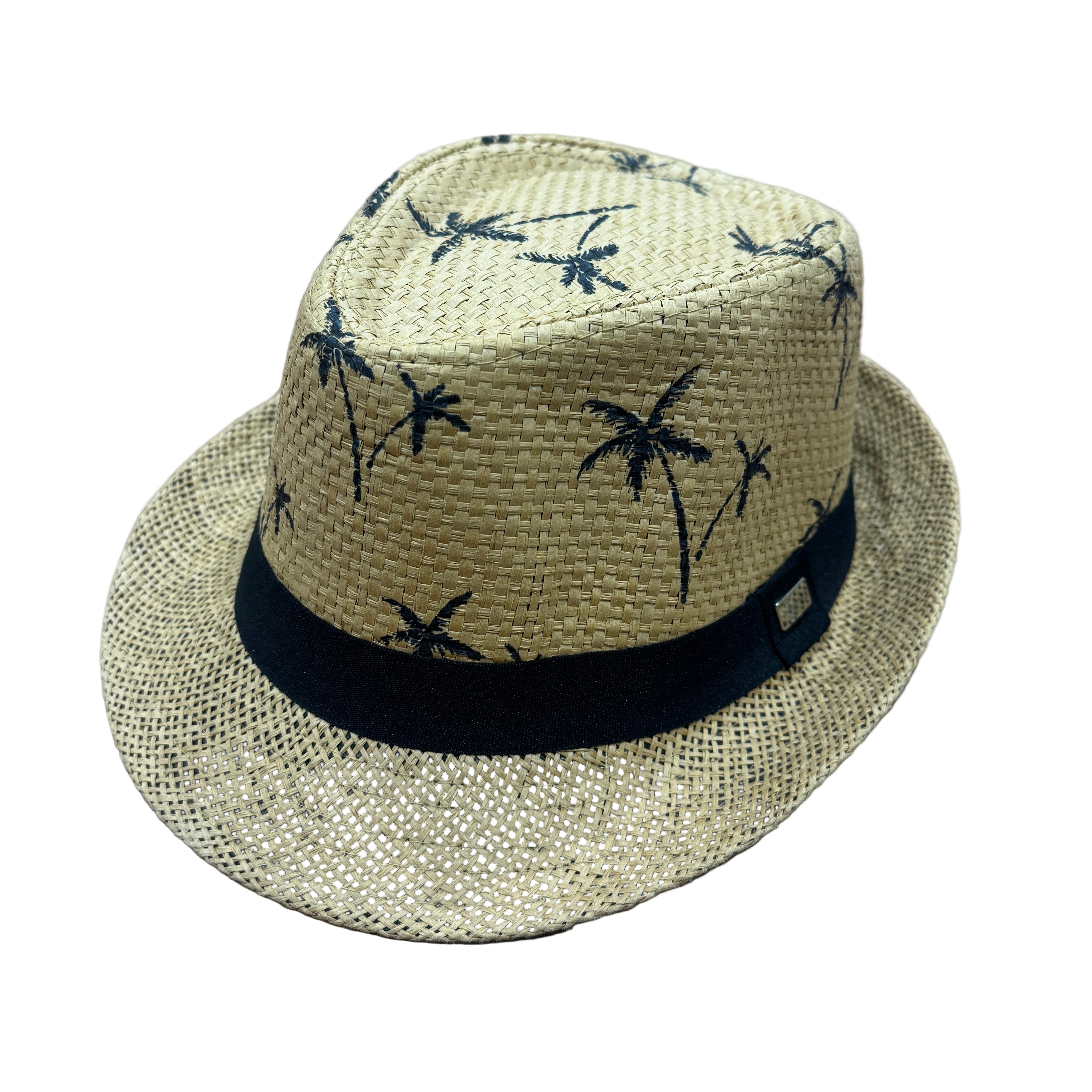 Cocotero - Palm Print Fedora Hat