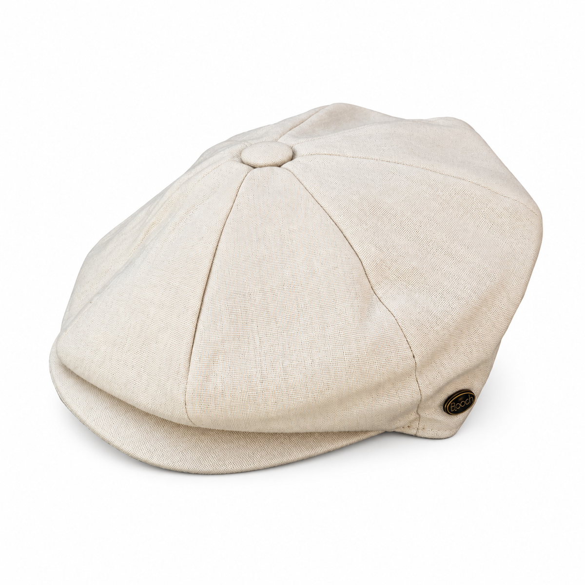 Oliver – Cotton Newsboy Cap shown on a white background