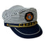 Captain hat, nautical captain’s hat, skipper hat, yacht hat, sailor hat, nauti hat, crew hat