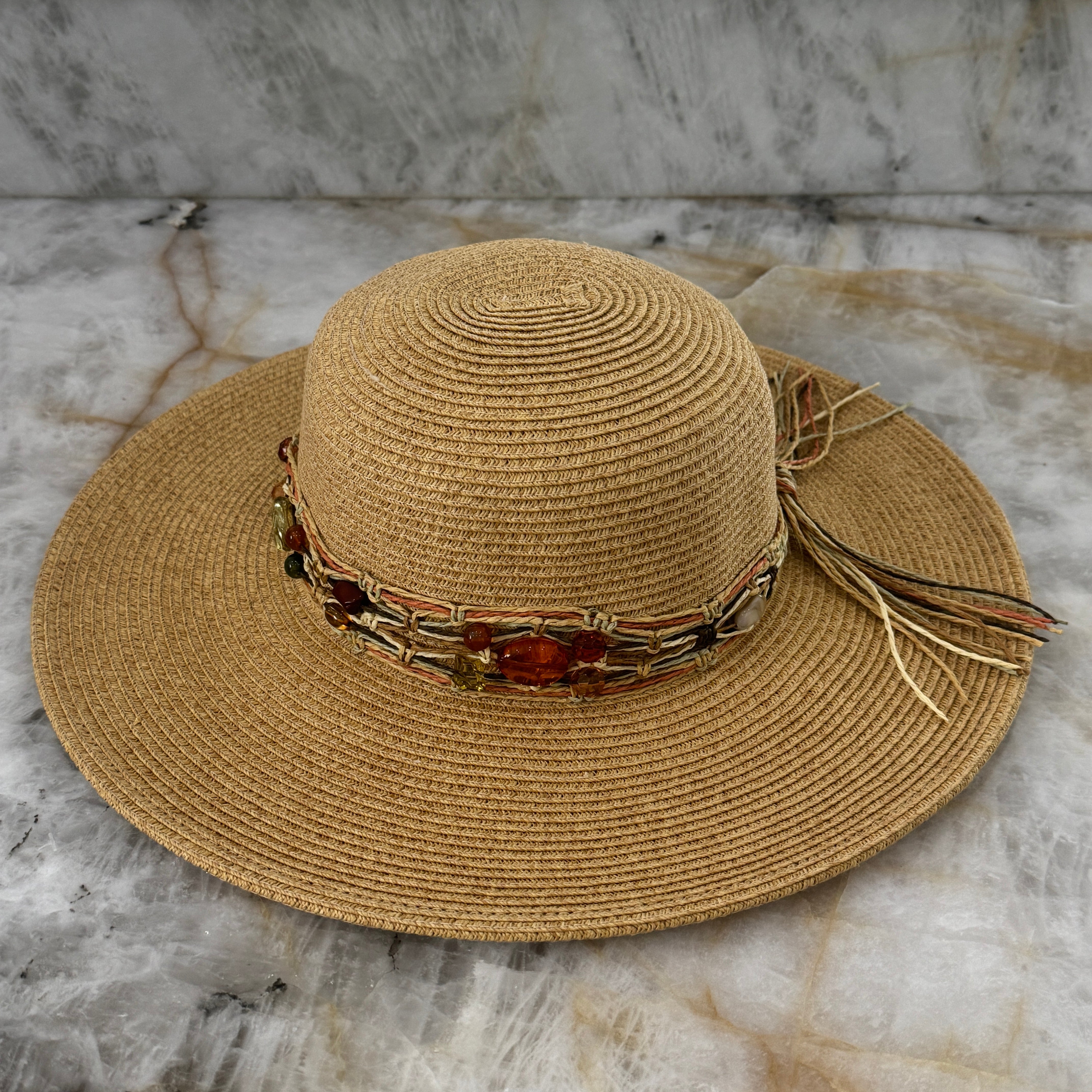 Jazmin - Boho & Stone Hat