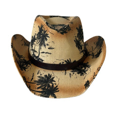 Grove - Palm Print Cowboy Hat