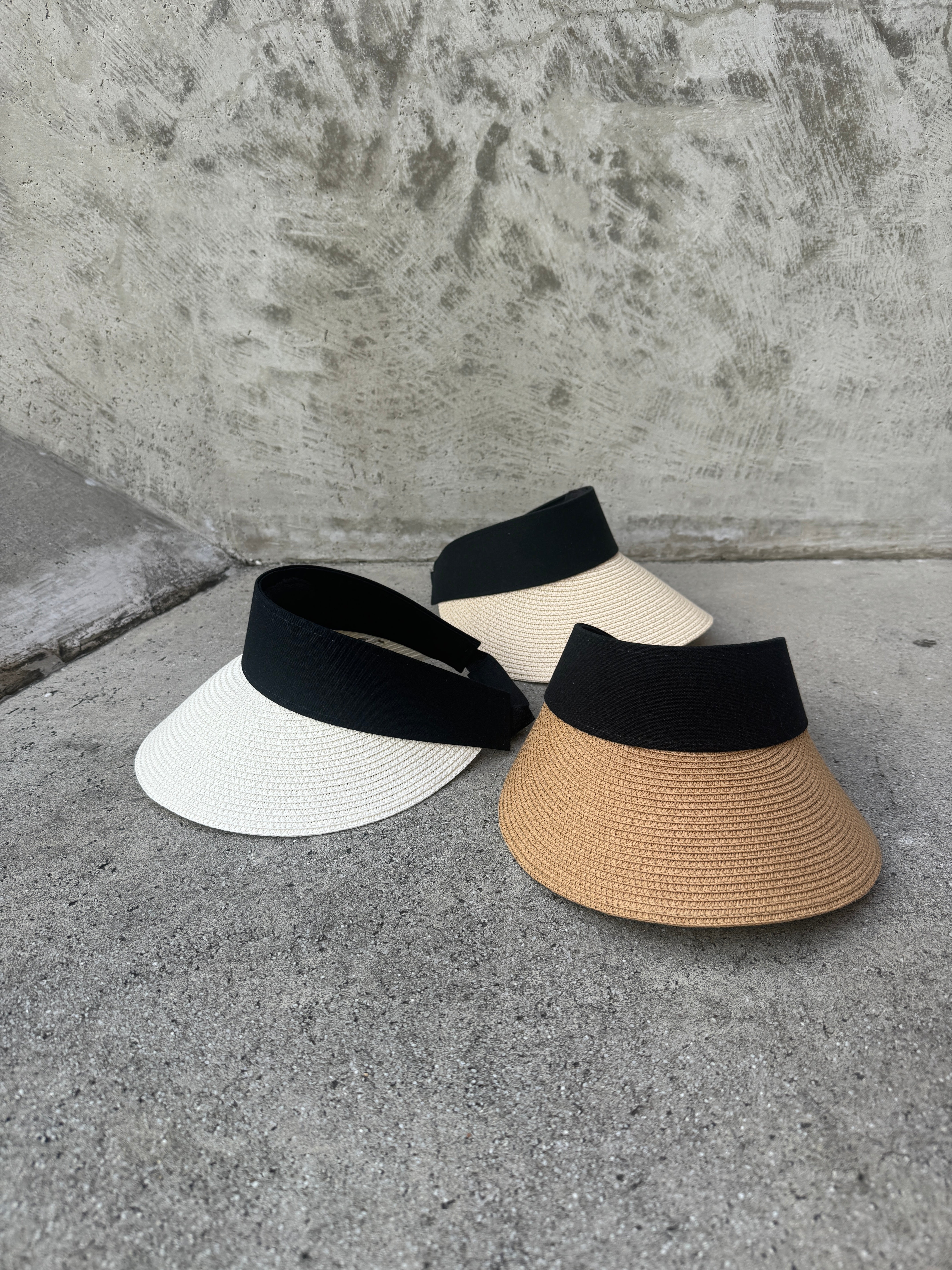 Wide Brim Sun Visor with sweat protección