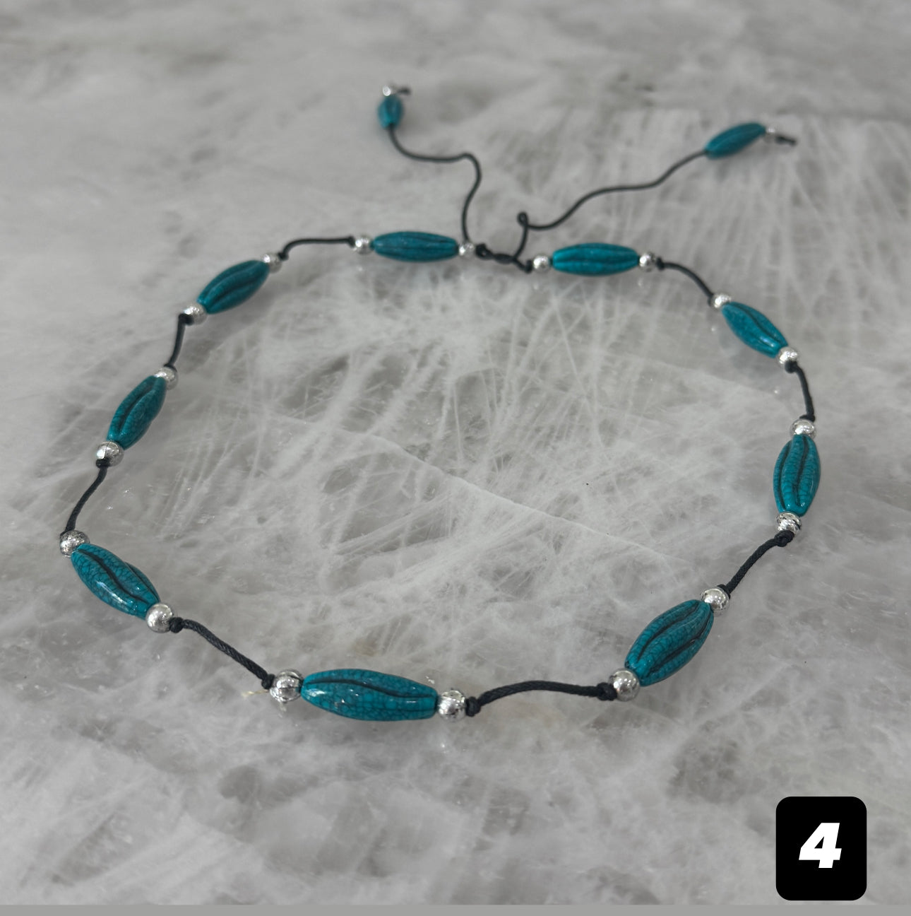 Nomad - Beaded & Braided Adjustable Hat Band