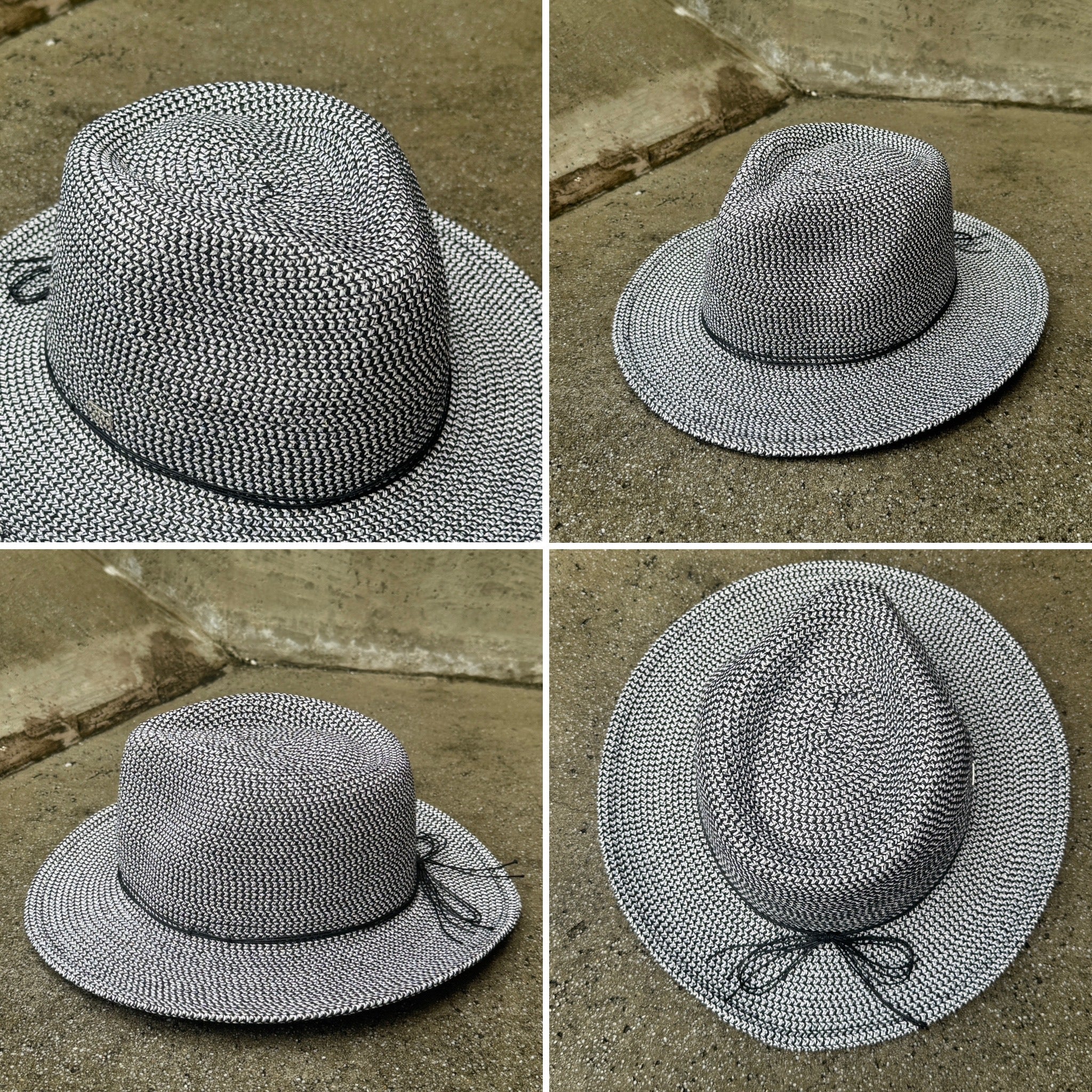 Celine - Shiny Panama-Style Safari Hat