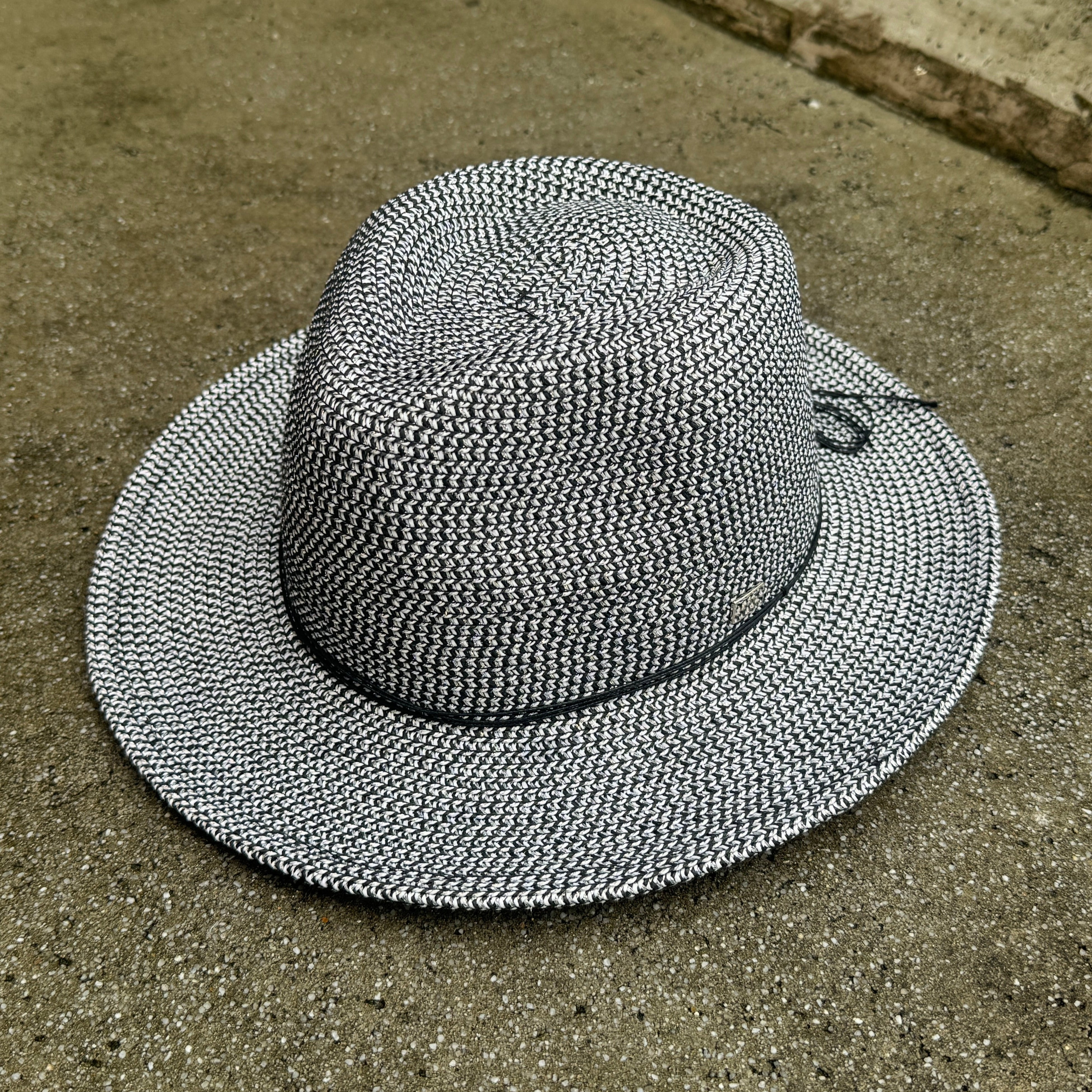 Celine - Shiny Panama-Style Safari Hat