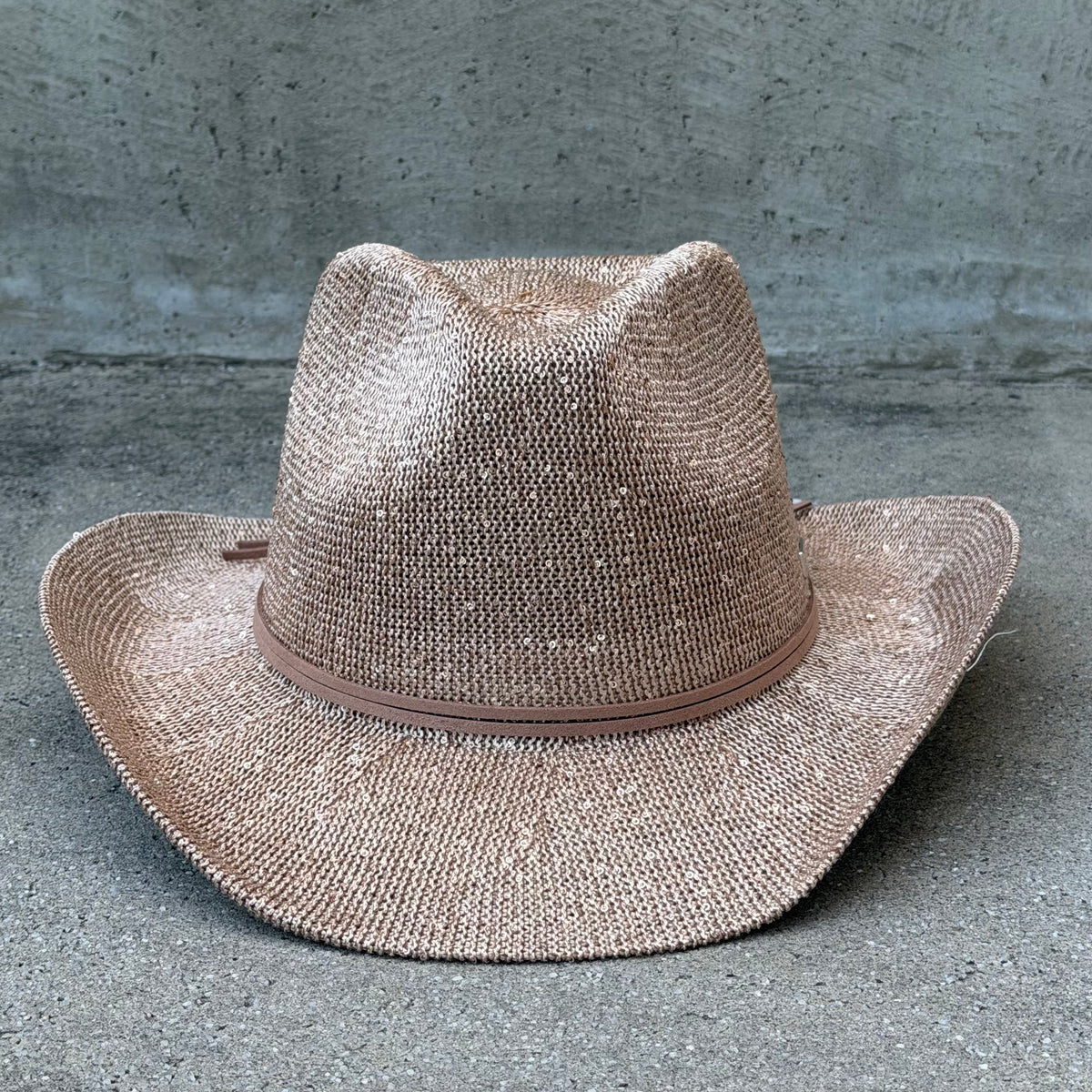 Stella Gold - Sequin Cowboy Hat — product image