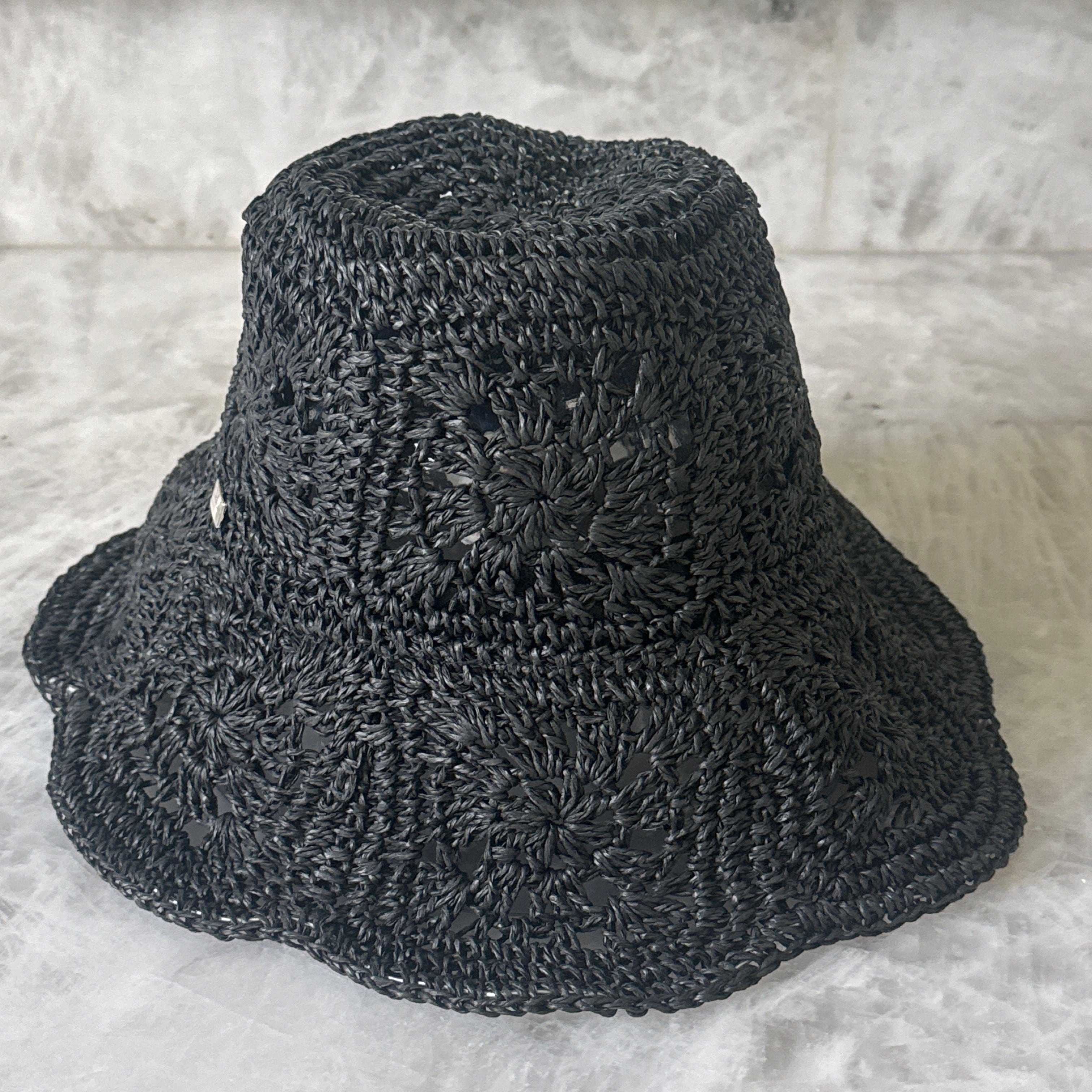 Camila - Floral Crochet Bucket Hat