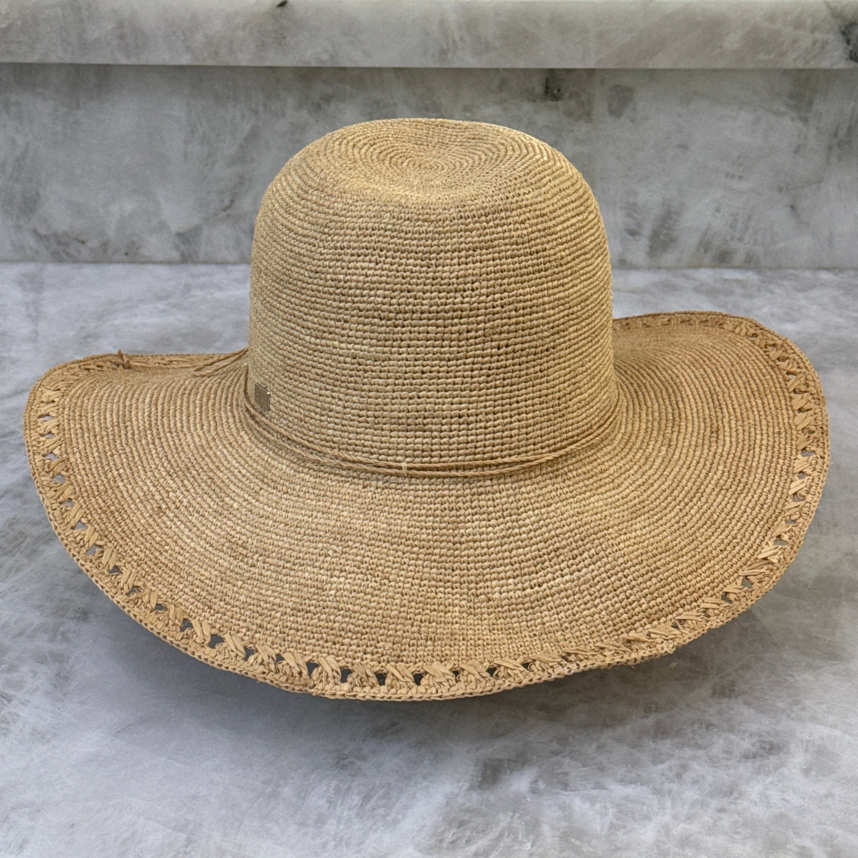 Kate - Premium Raffia Wide-Brimmed Hat
