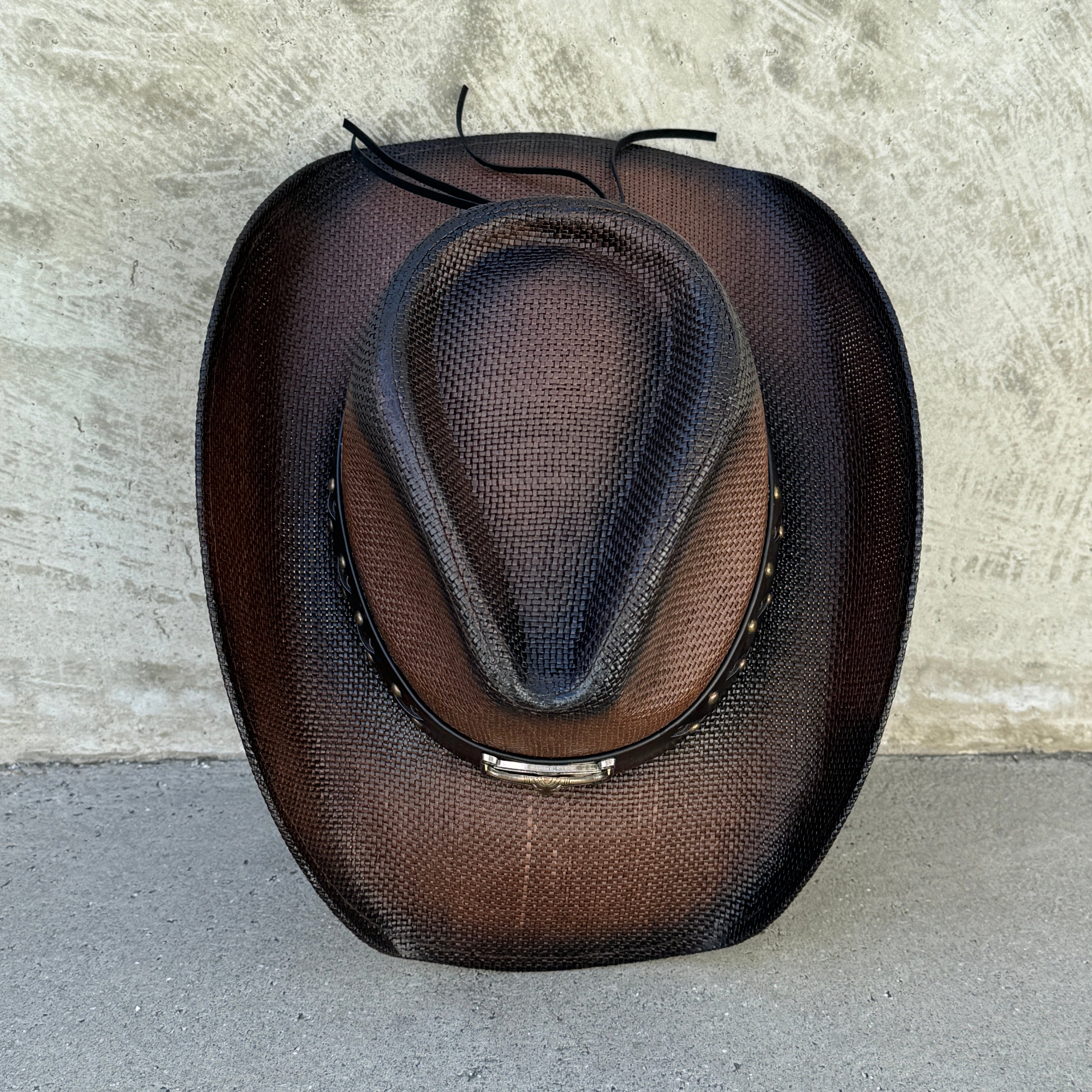 Toro Brown - Bull Trim Cowboy Hat