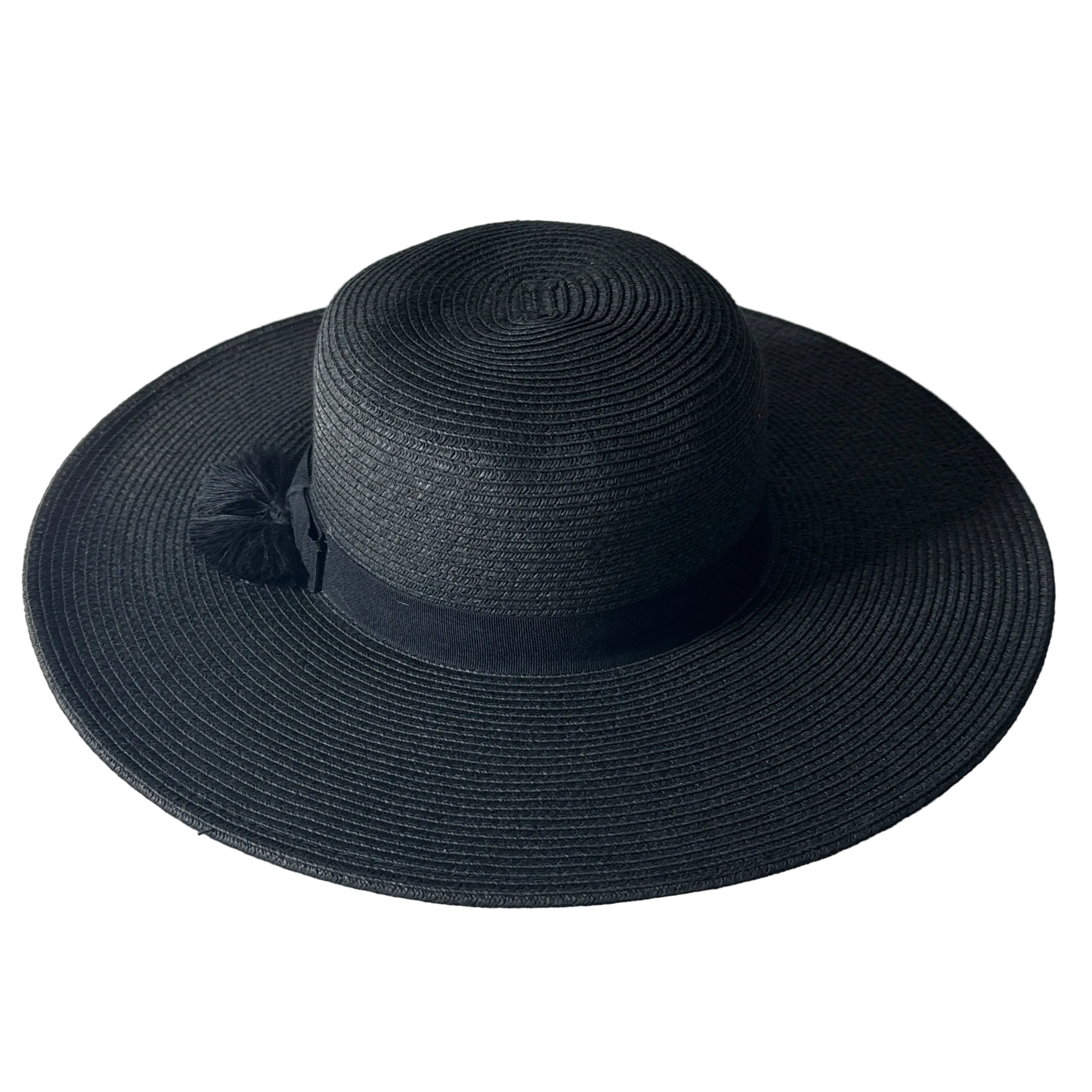 Blair - Black Wide Brim Hat