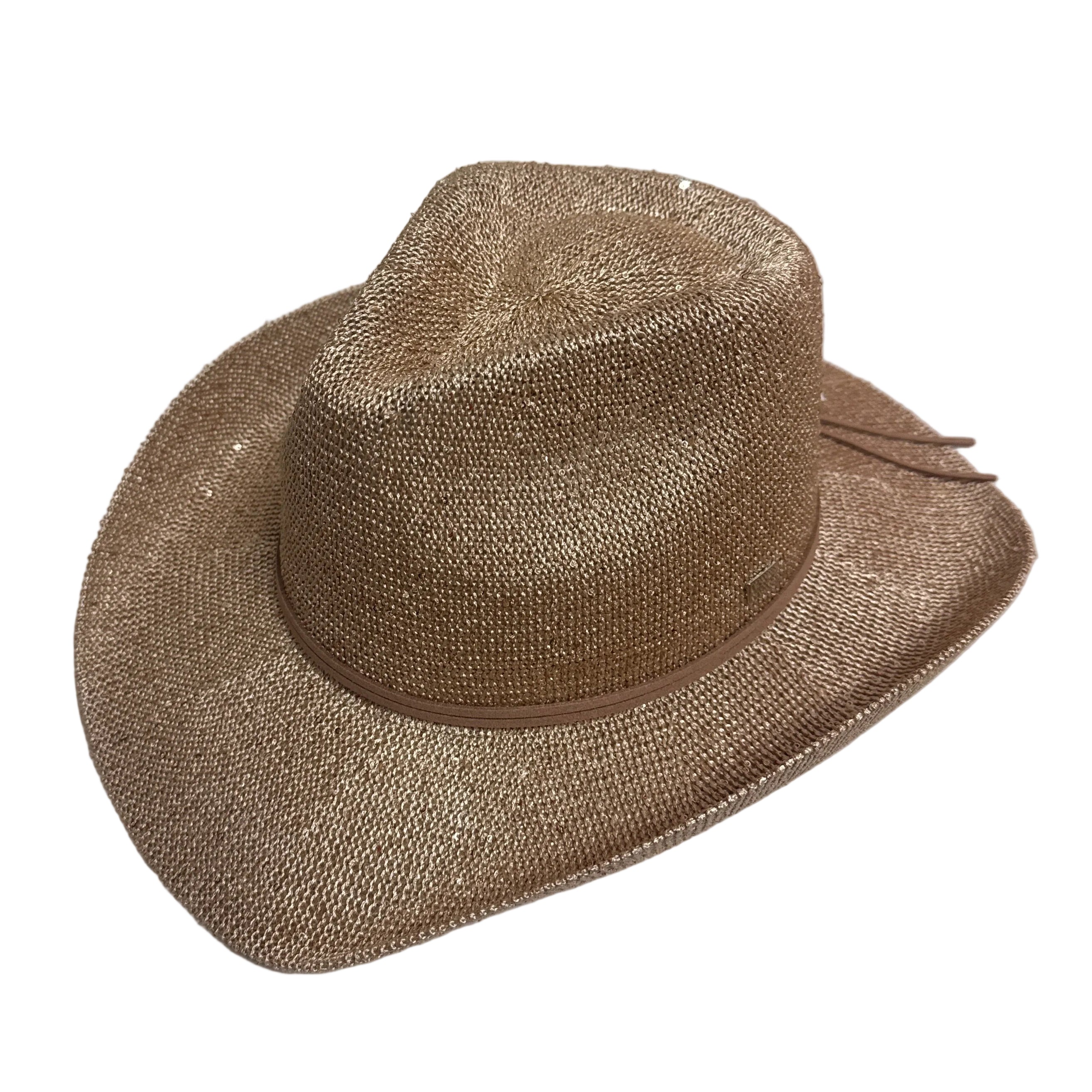 Stella Gold - Sequin Cowboy Hat