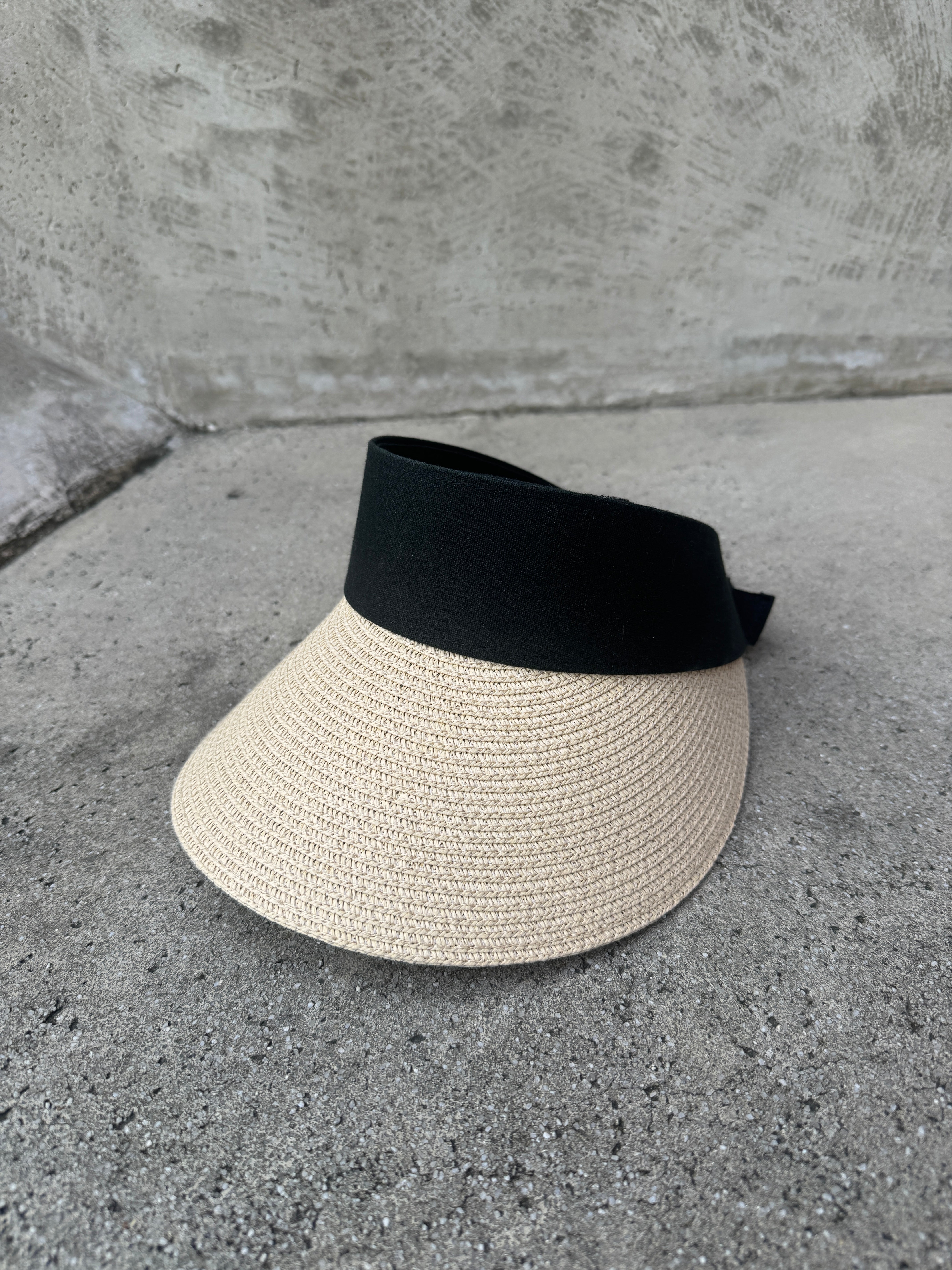 Wide Brim Sun Visor with sweat protección