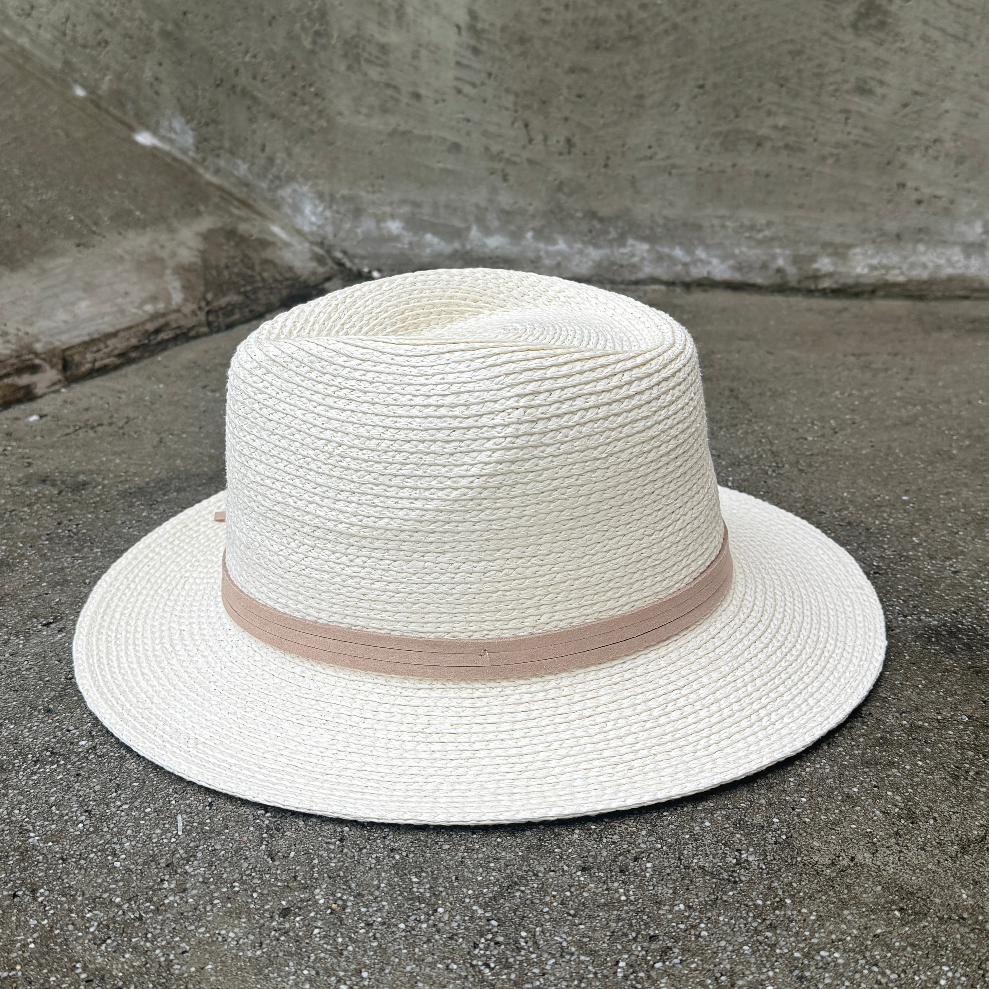 Solea - Panama-style Safari Hat with Knot Band
