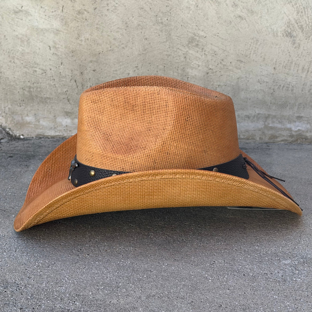 Toro Tan - Bull Trim Cowboy Hat — product image