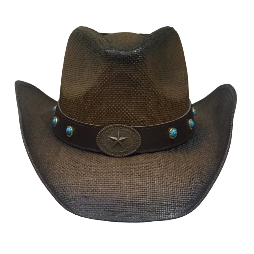 El Patrón – Star Trim Western Cowboy Hat
