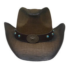 El Patrón – Star Trim Western Cowboy Hat