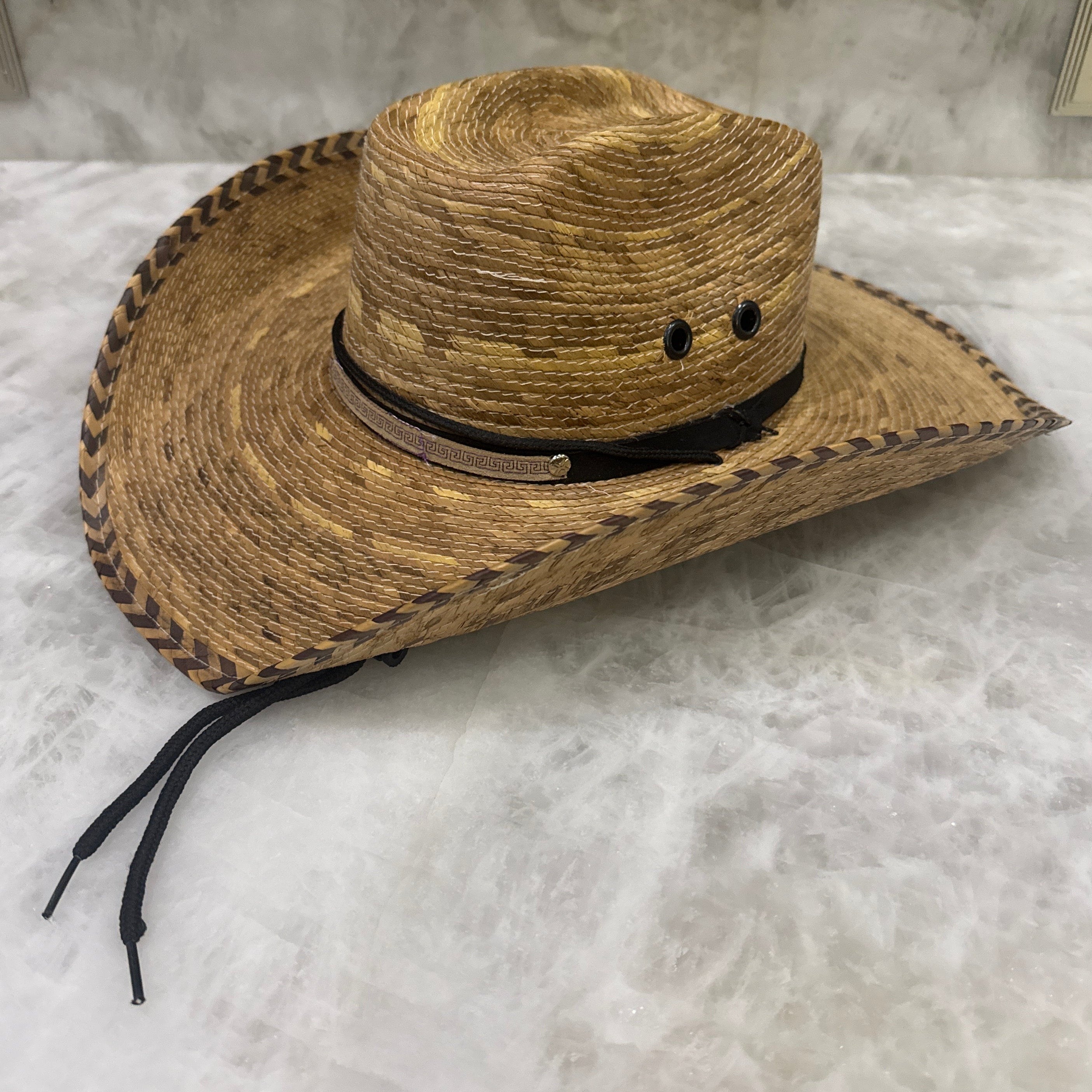 Rodrigo - Burnt Palm Western Hat