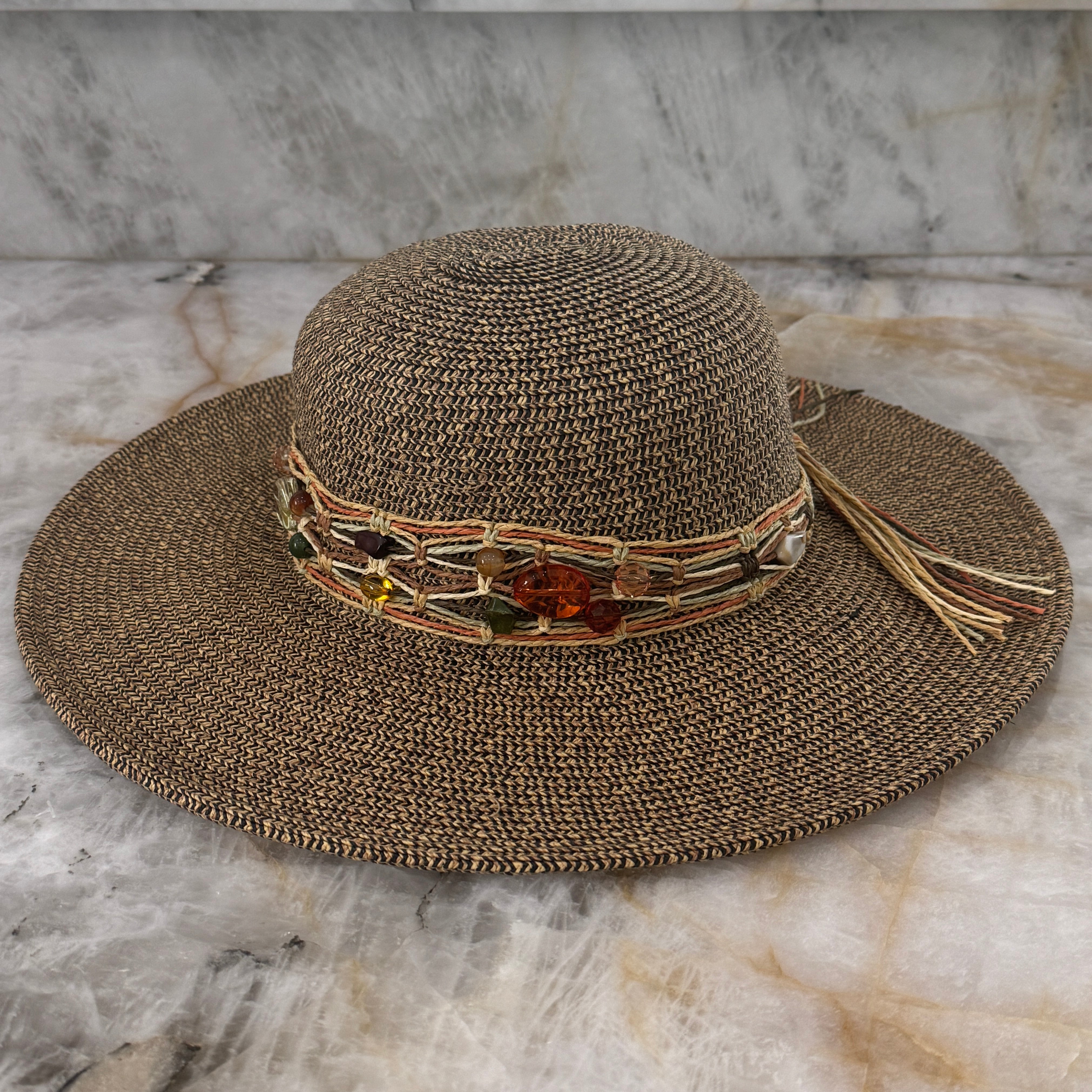 Jazmin - Boho & Stone Hat