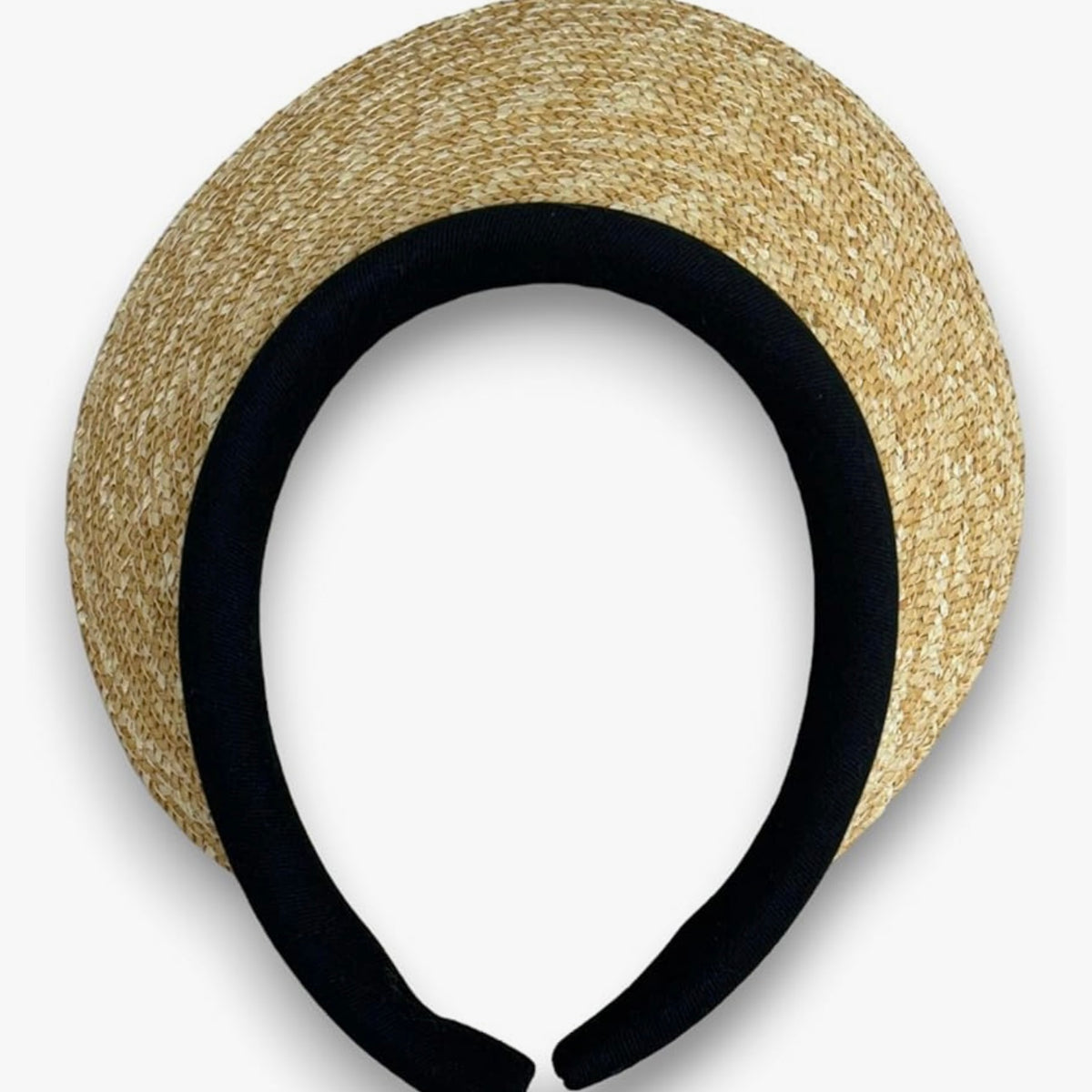 Top view of the Bela visor showing the C-shaped clip-on band