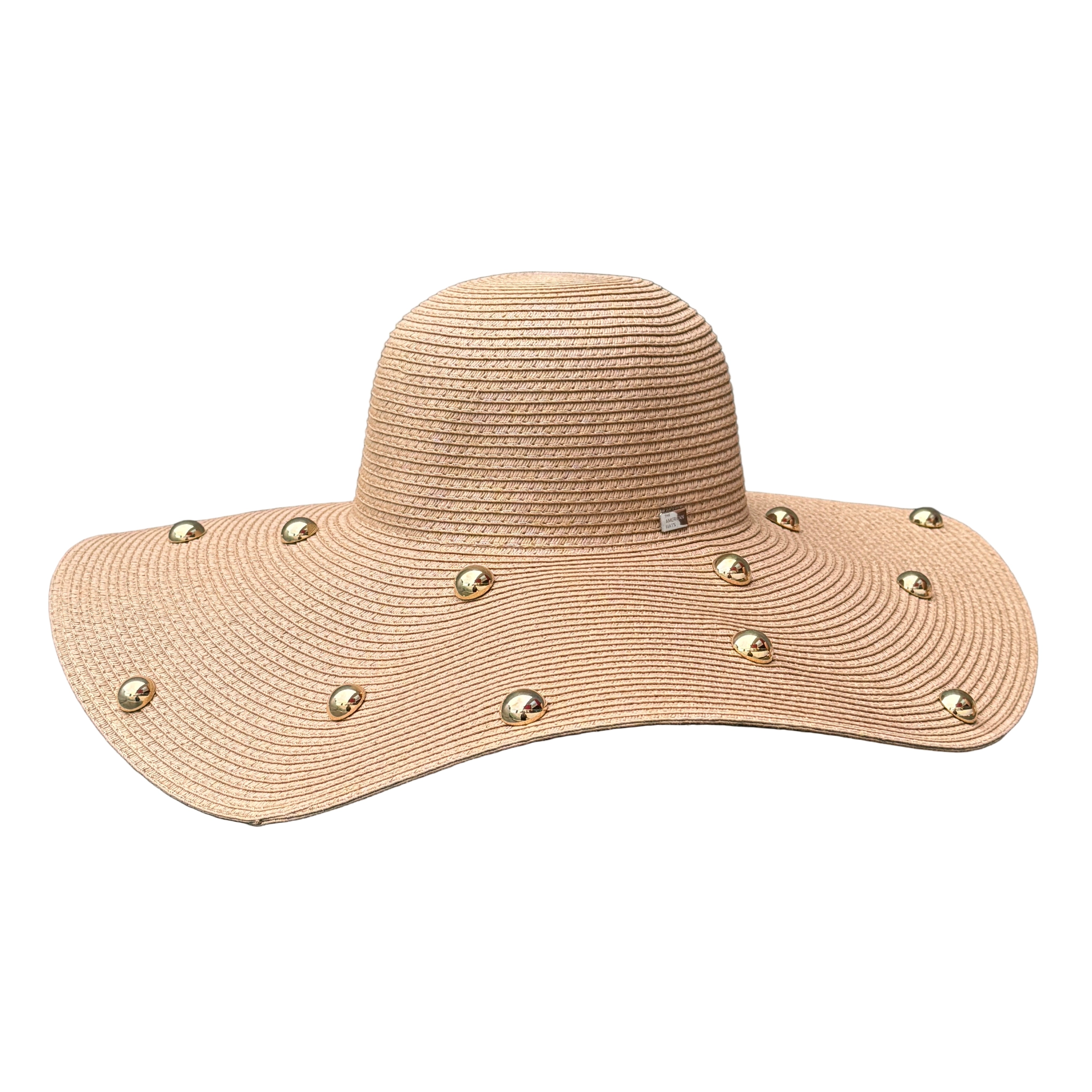 Golden Flare – Wide Floppy Hat