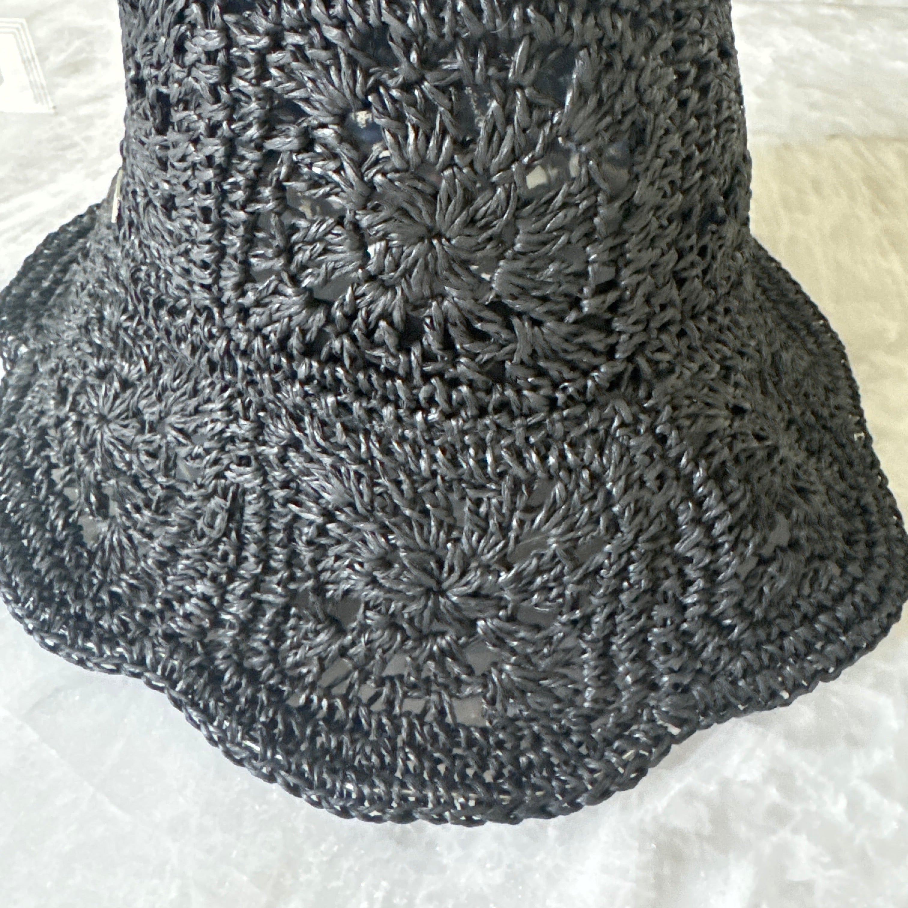 Camila - Floral Crochet Bucket Hat