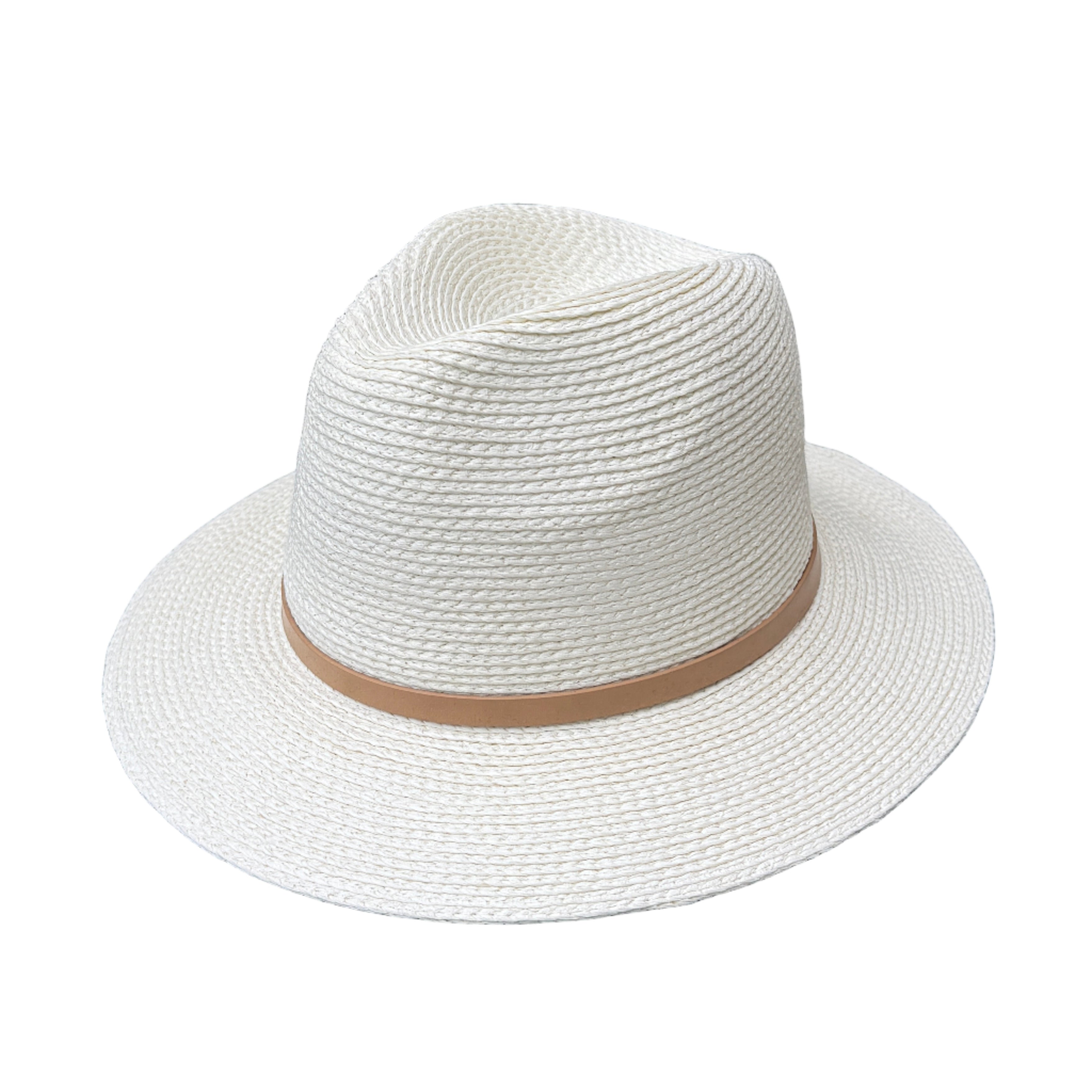 Nina - Elevated Crown Panama-style Safari Hat