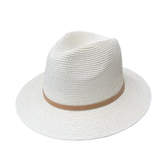 Nina - Elevated Crown Panama-style Safari Hat